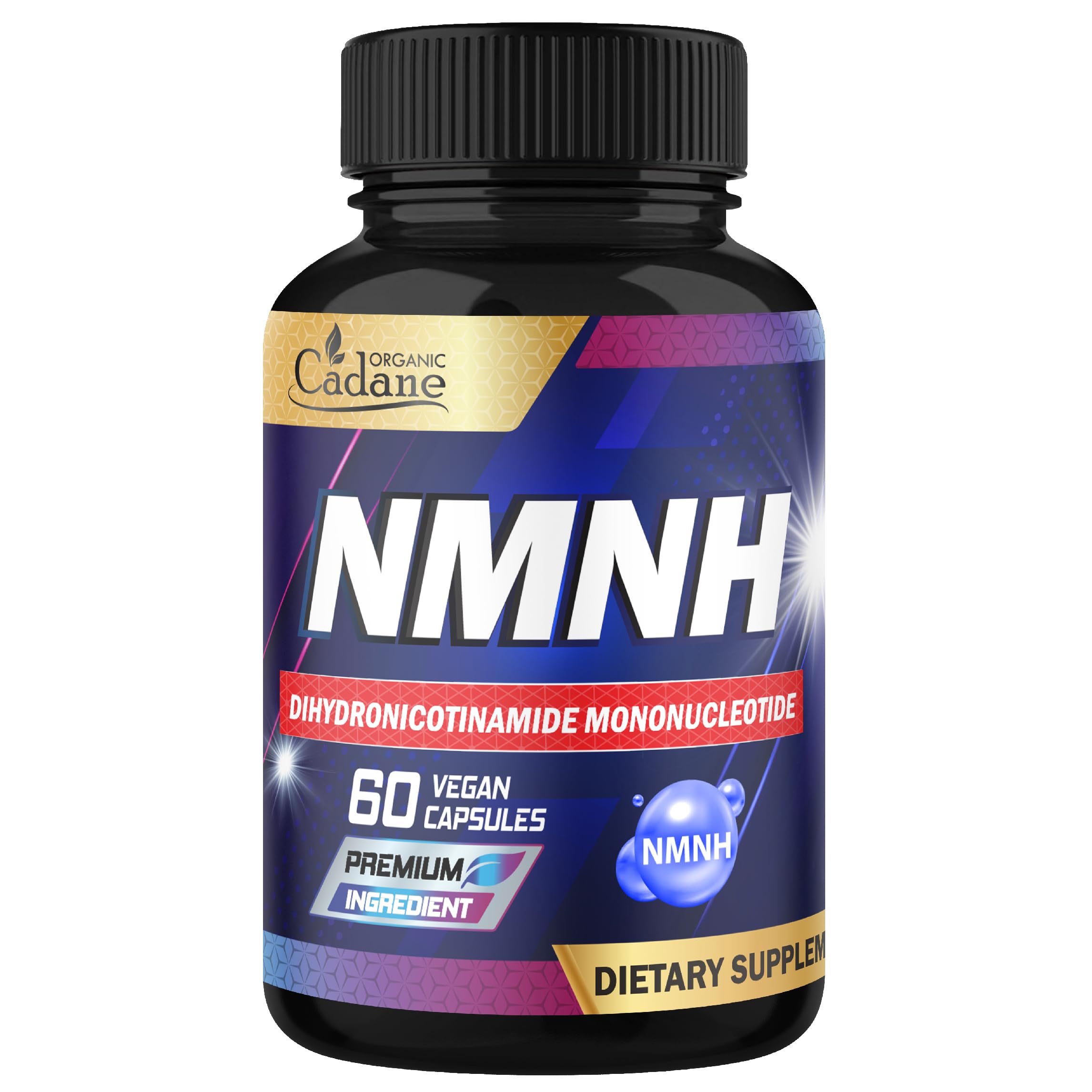 Cadane NMNH Supplement | Support Energy & Healthy Aging | Dihydronicotinamide Mononucleotide | Non-GMO – 60 Capsules – 30-Day Organic Cadane buy supplements canada