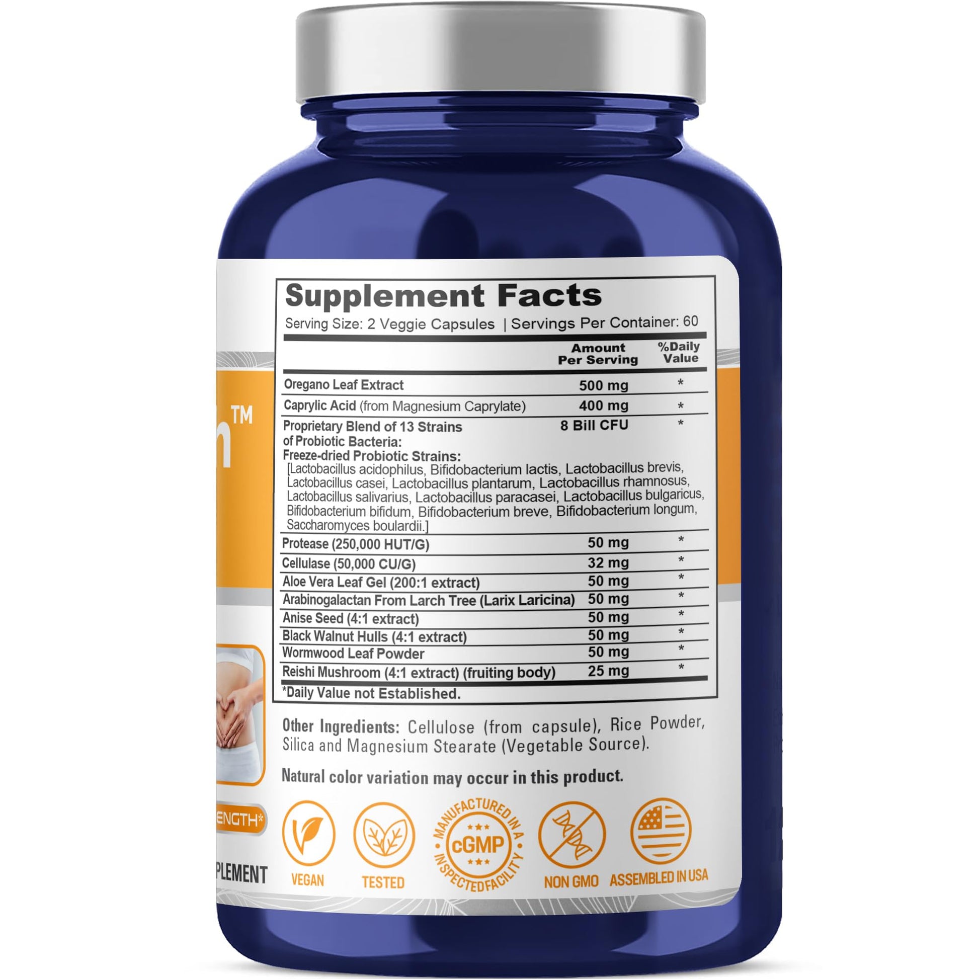 NusaPure CandiHealth Complex (Non-GMO, Vegan) 120 Veggie Capsules NusaPure buy supplements canada