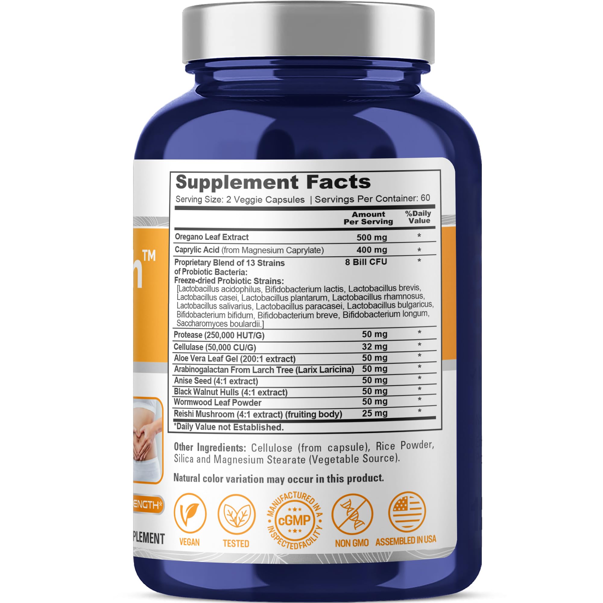 NusaPure CandiHealth Complex (Non-GMO, Vegan) 120 Veggie Capsules NusaPure buy supplements canada