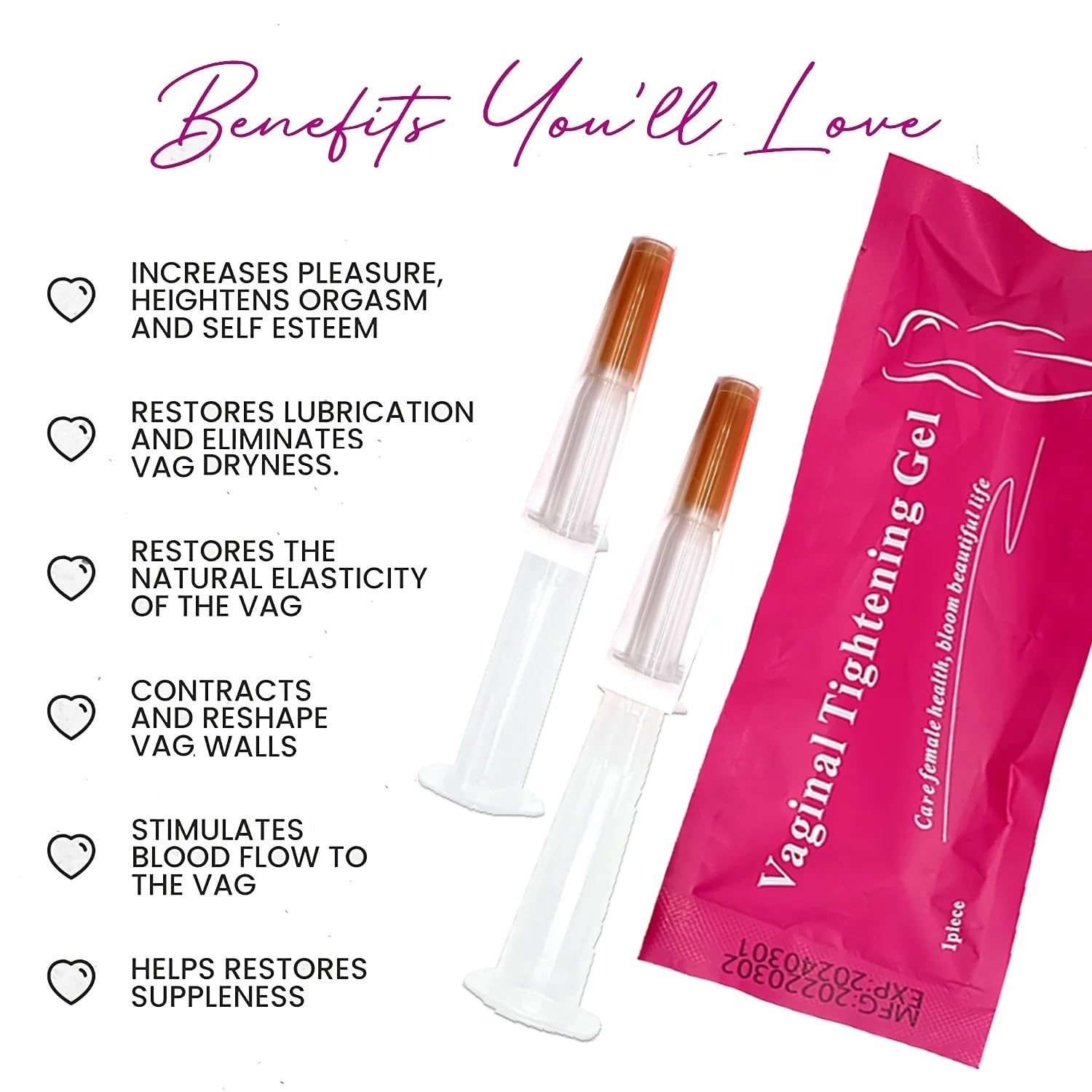 Impressive Beauty Premium Vaginal Tightening Gel Cream for Vag - Essential All Natural Feminine Care Impresive Smile buy supplements canada