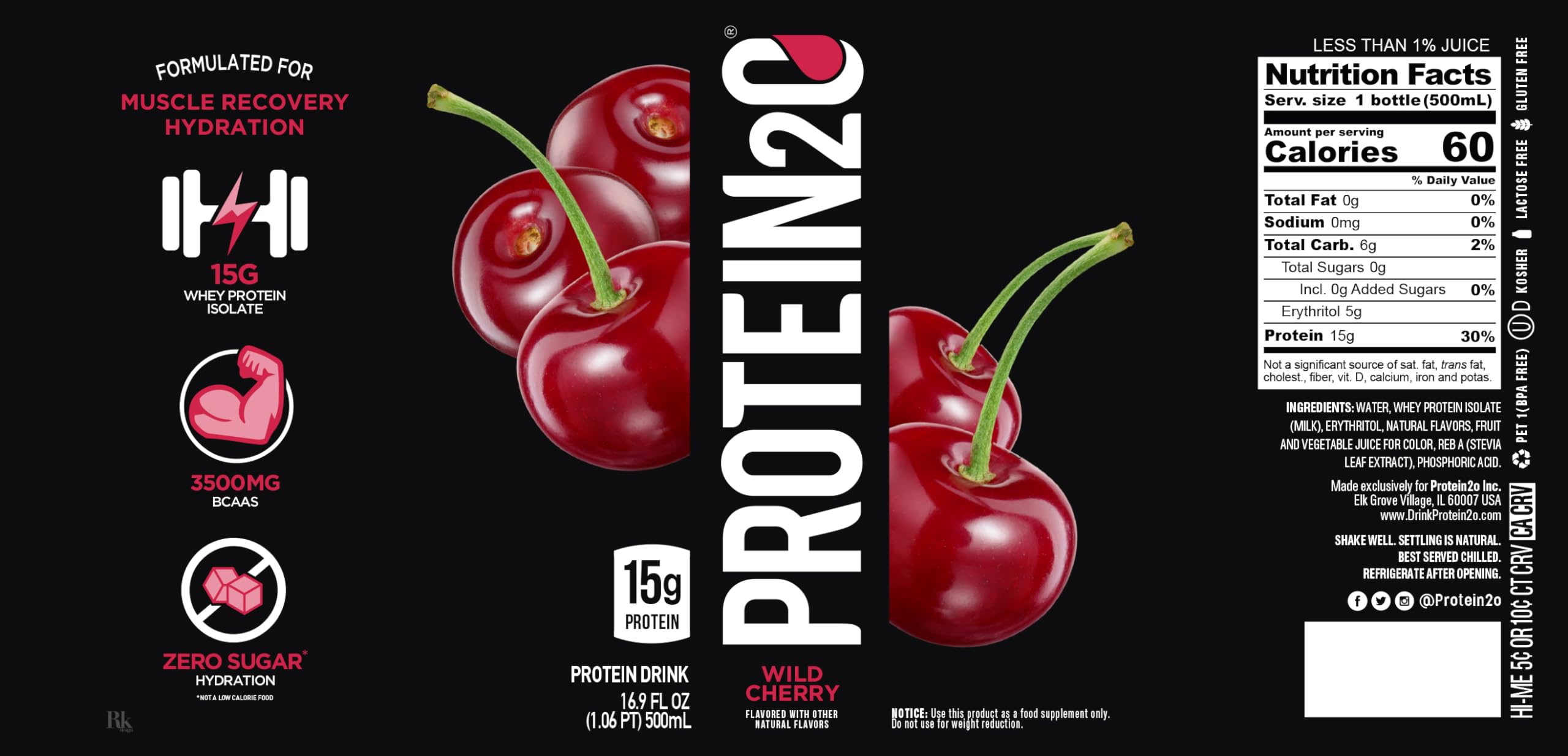 Protein2o 15g Whey Protein Isolate Infused Water, Ready To Drink, Sugar Free Protein2o buy supplements canada