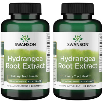 Swanson Hydrangea Root Extract - Herbal Supplement Promoting Traditional Urinary Tract Health - May Support Prostate Health for Men - (90 Capsules) (2 Pack) Swanson buy supplements canada