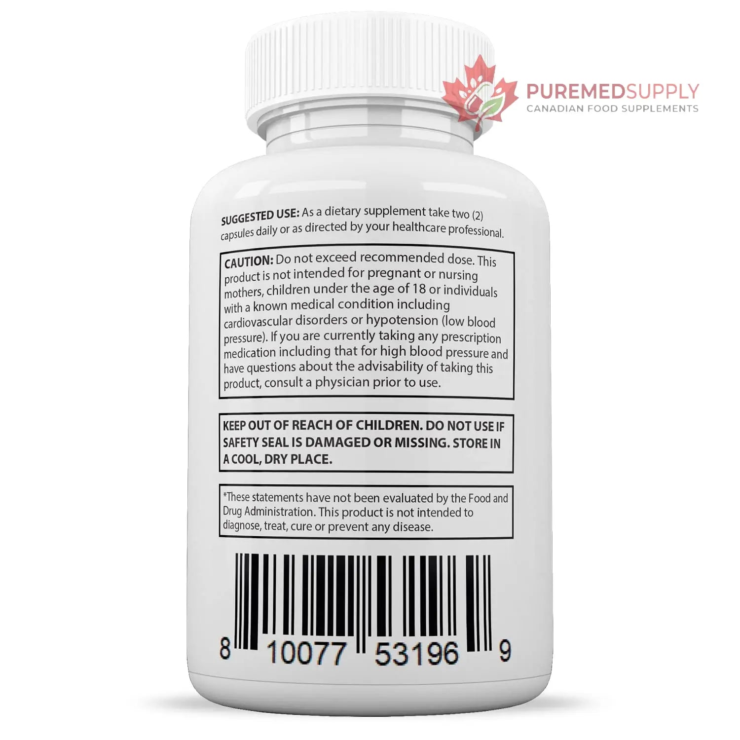 Justified Laboratories (3 Pack) Blood Balance Max 1295MG Supplement Pills 180 Capsules Justified Laboratories buy supplements canada