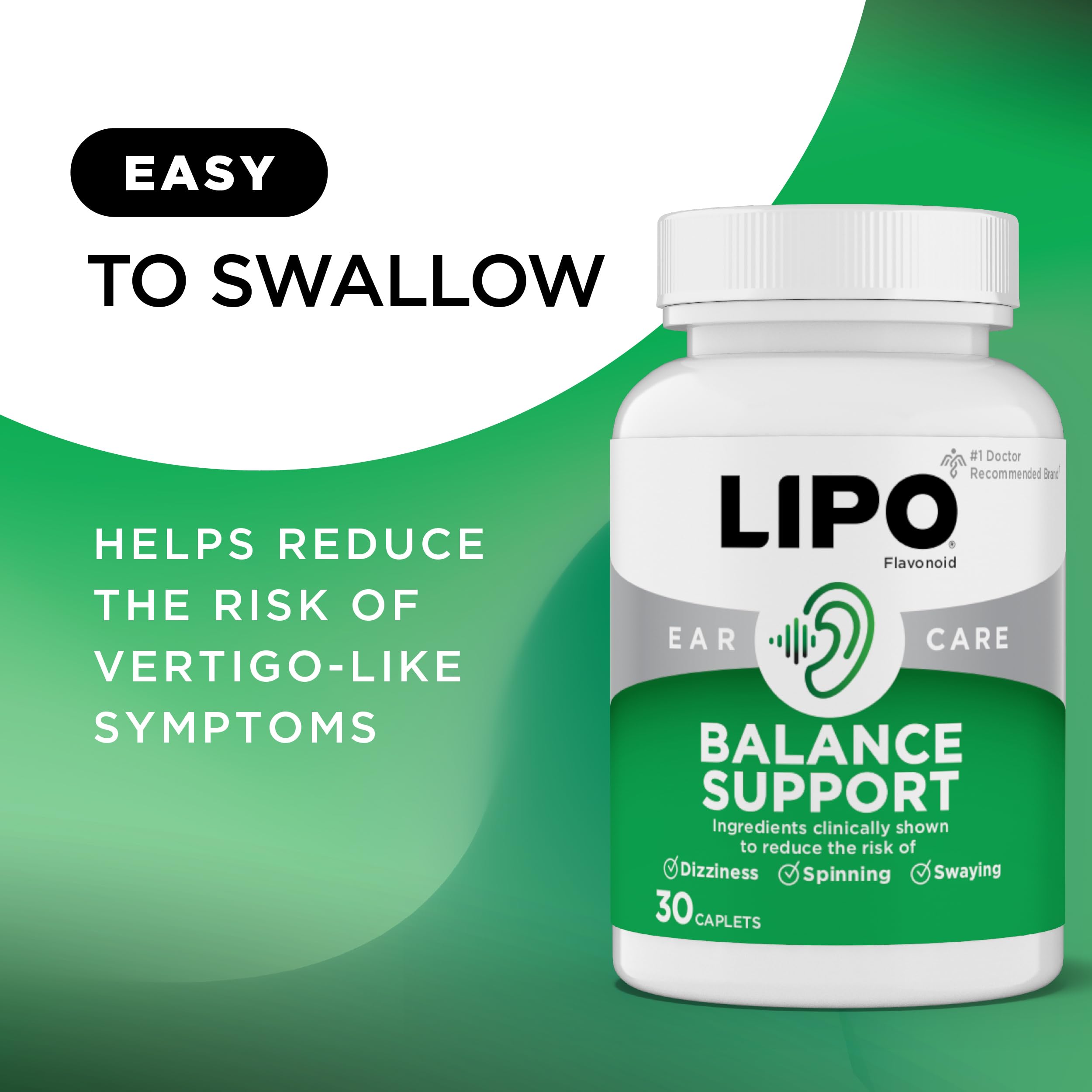 Lipo-Flavonoid for Vertigo & Dizziness Relief, Clinically Tested Formula with Ginkgo Biloba, Vitamin D, & Vitamin B Complex Lipo-Flavonoid buy supplements canada