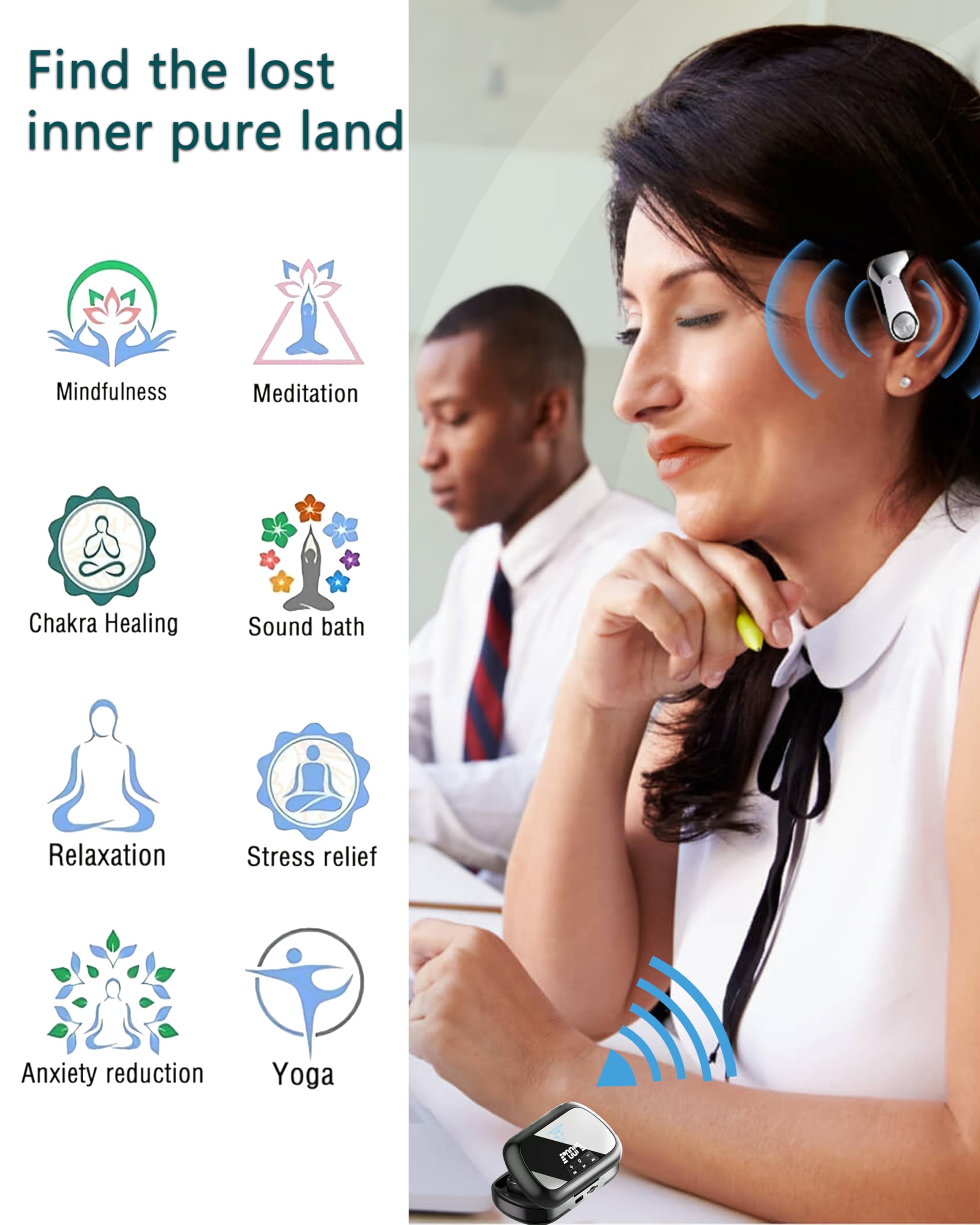 Sound Frequency Machine, Vedawind Meditation Accessory, Mindfulness, Tone Therapy System Vedawind buy supplements canada