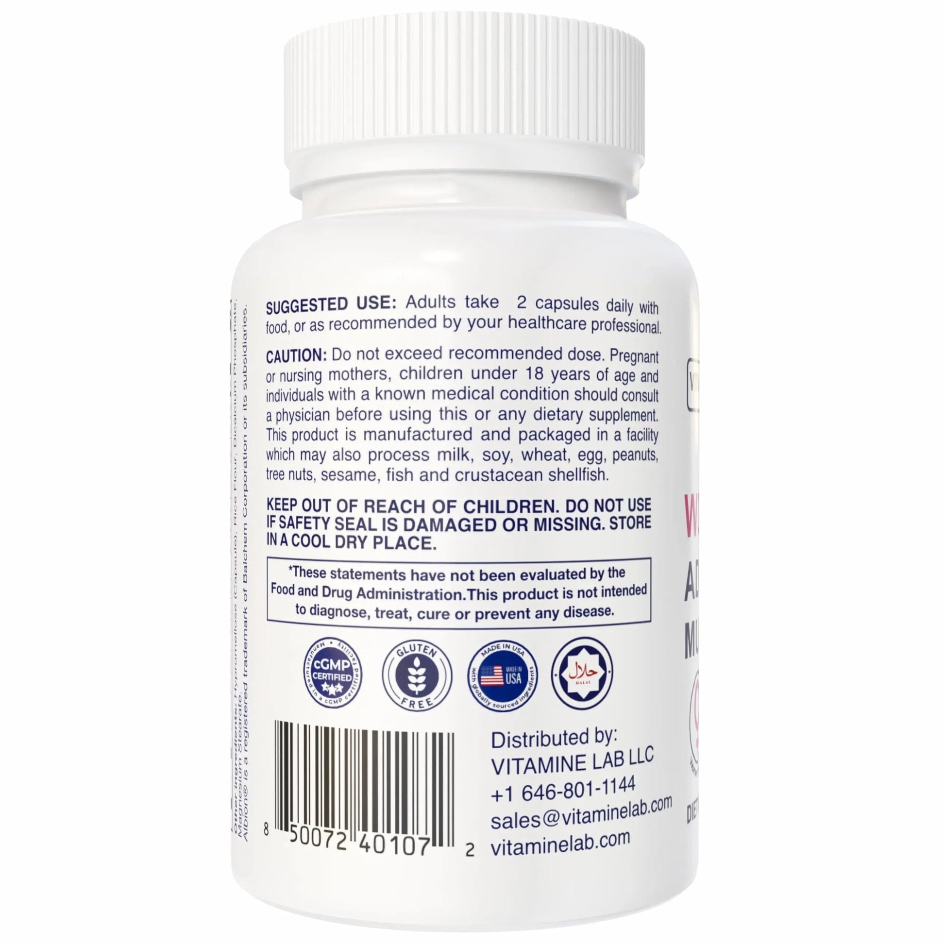 VITA MINE LAB Women's Advanced Multivitamin, Supports Energy, Immune Health & Overall Well-Being, Gluten-Free, Halal VITA MINE LAB buy supplements canada