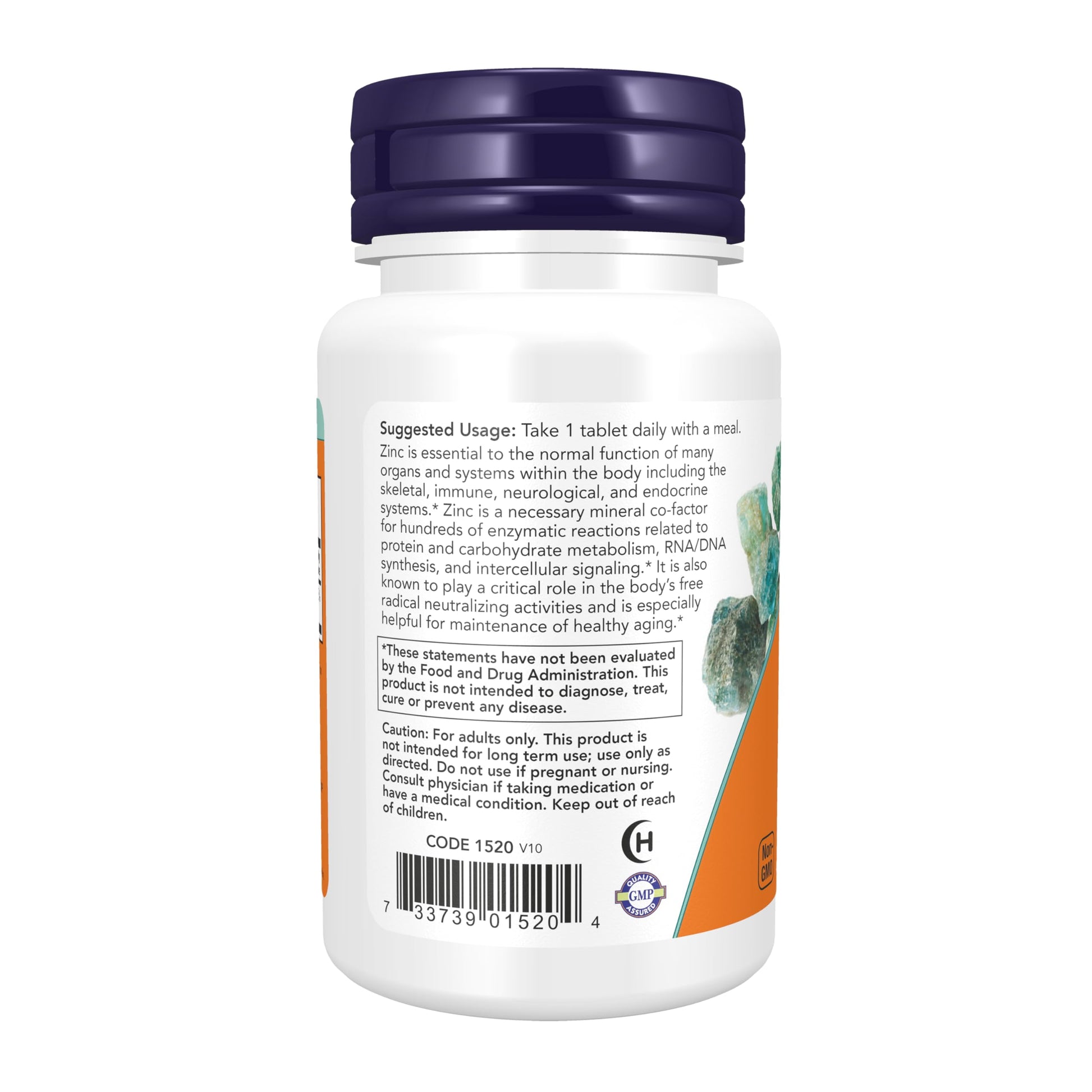 NOW Foods Supplements, Zinc (Zinc Gluconate) 50 mg, Supports Enzyme Functions*, Immune Support*, 100 Tablets NOW Foods buy supplements canada