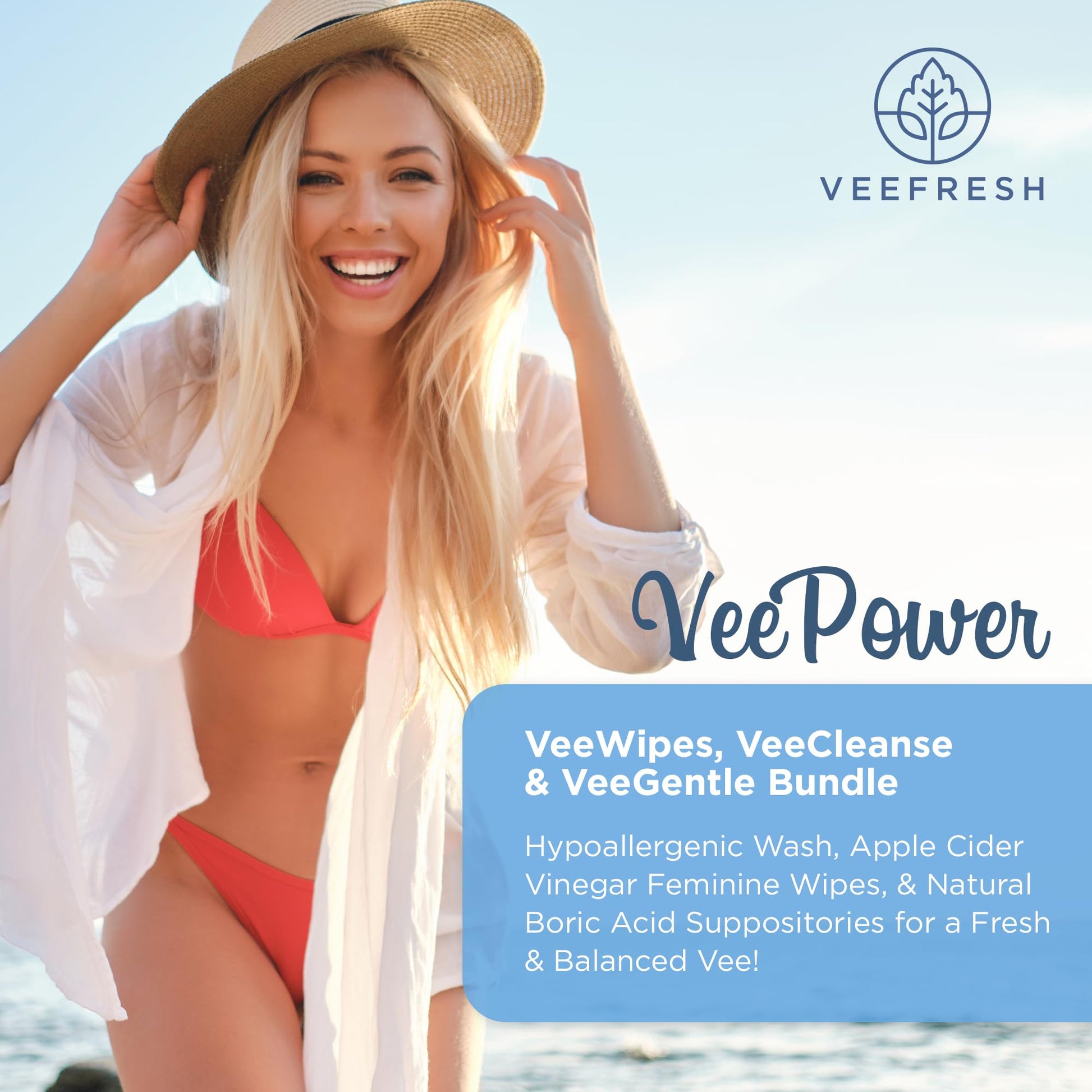 VeeFresh VeePower Bundle - A Convenient Feminine Care Bundle for Any-Time Freshness & Odor Control VeeFresh buy supplements canada