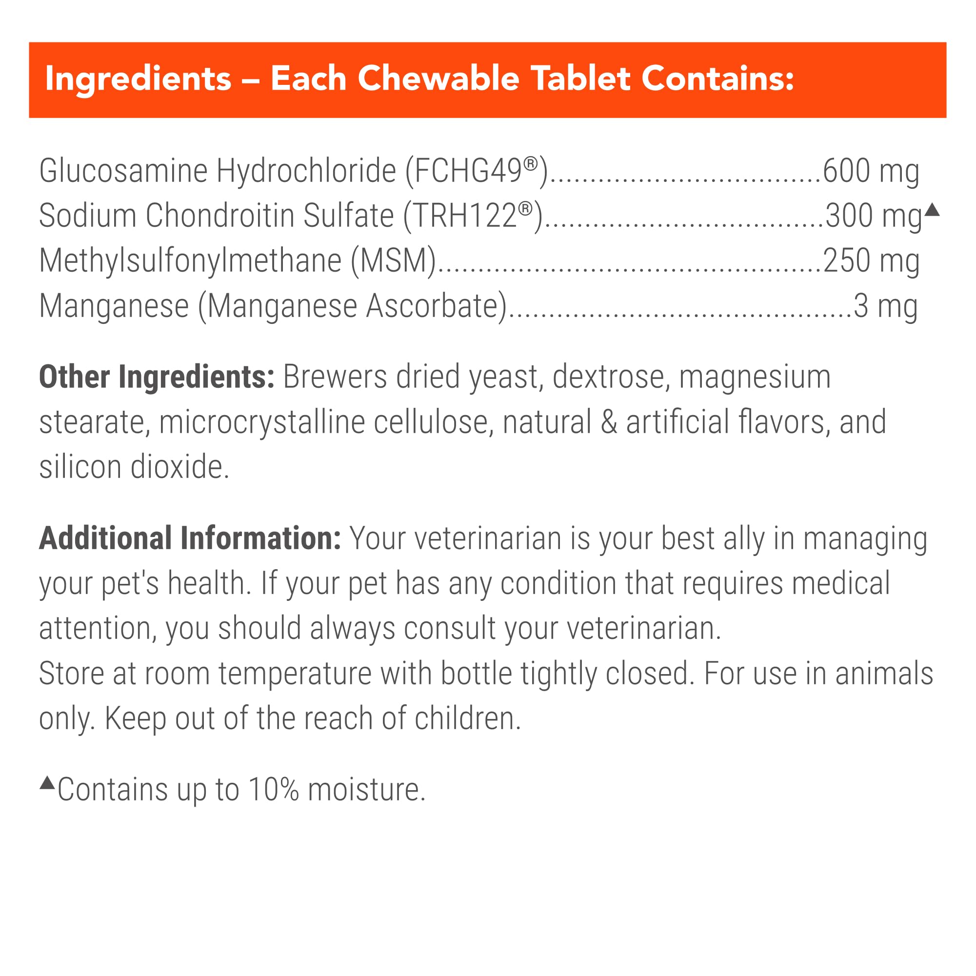 Nutramax Laboratories Cosequin Maximum Strength Joint Health Supplement for Dogs - With Glucosamine, Chondroitin, and MSM, 2 Pack, 264 Total Chewable Tablets Nutramax Laboratories buy supplements canada