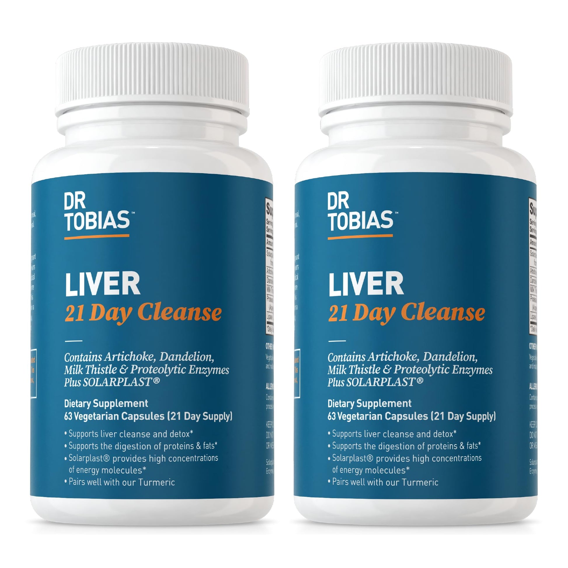 Dr. Tobias Liver 21 Day Cleanse, Herbal Liver Detox Cleanse with Solarplast, Artichoke Extra Dr. Tobias buy supplements canada