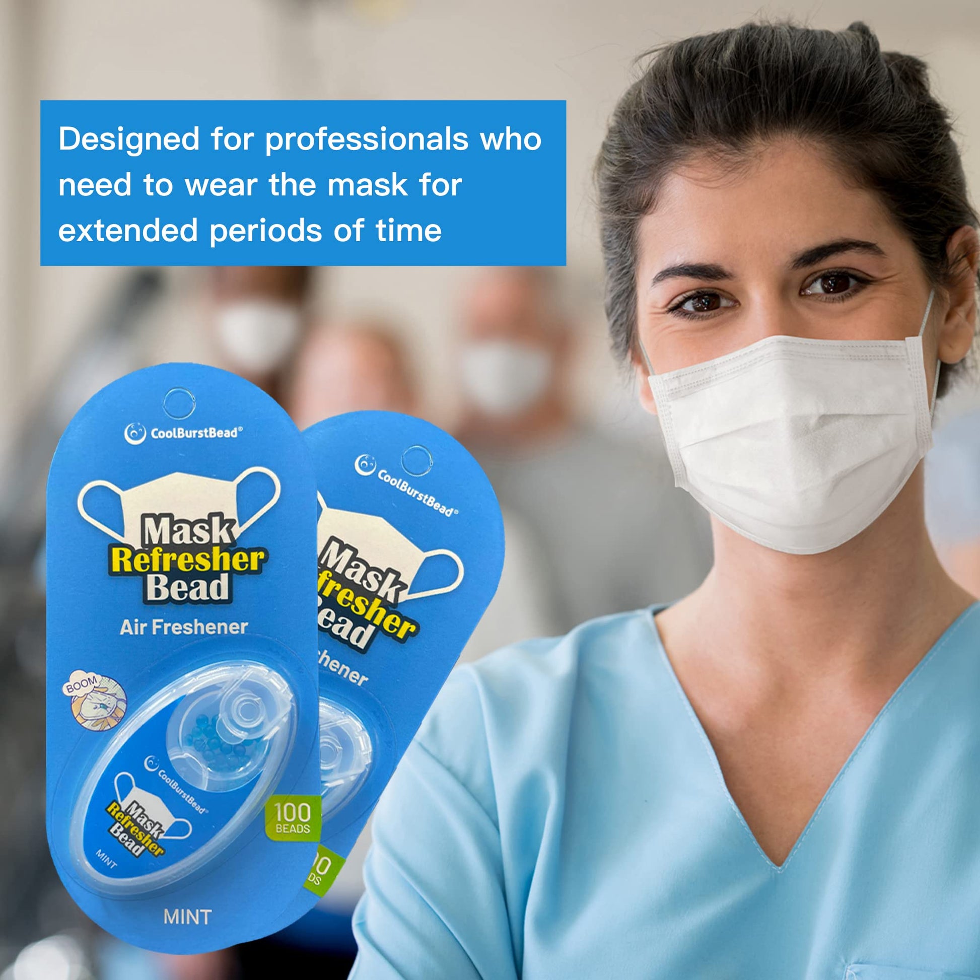 CoolBurstBead Face Mask Refresher, Long-Lasting & Strong Refreshing Fragrance, 4-Pack CoolBurstBead buy supplements canada