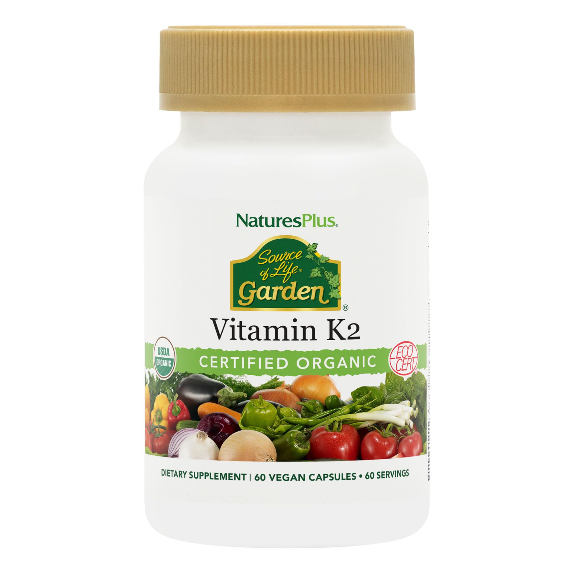 Nature's Plus Sol Garden Vit K2 120 mcg V Capsules, 60 Count NaturesPlus buy supplements canada