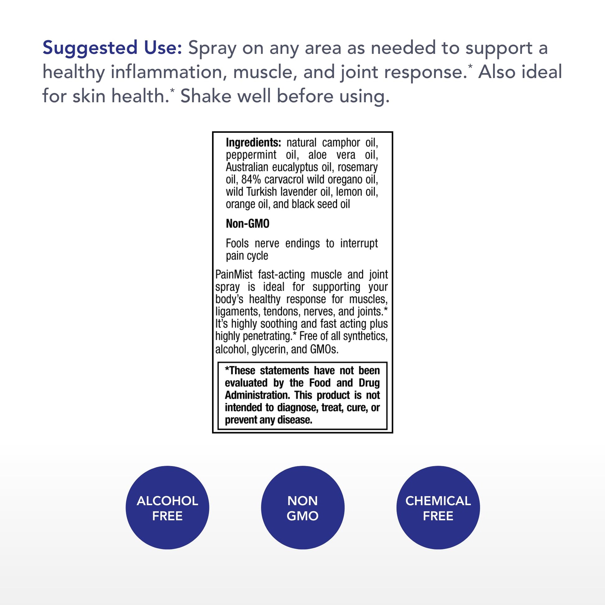 Physician's Strength PainMist - 1 fl oz - Healthy Inflammation Support - Non-GMO Physician's Strength buy supplements canada