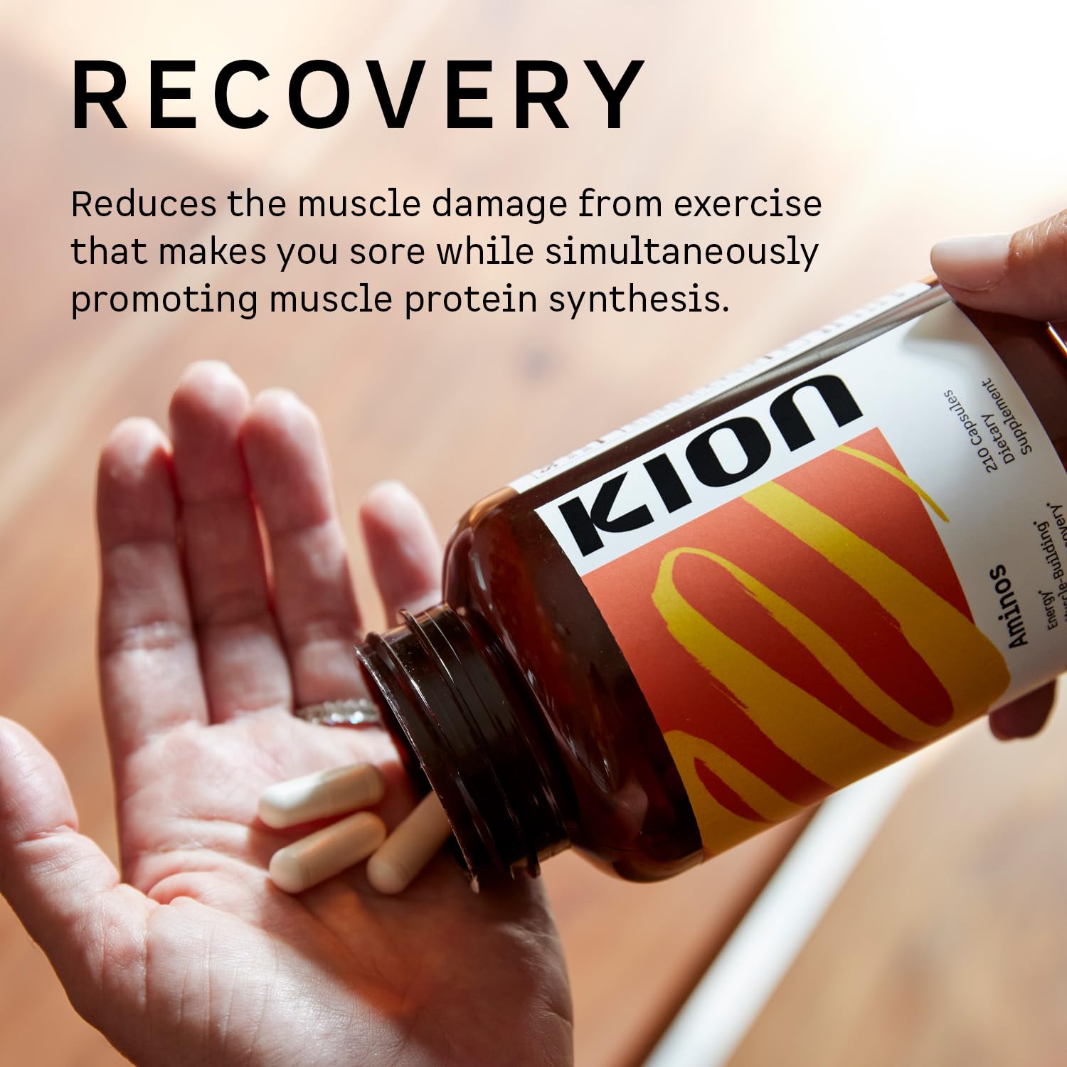 Kion Aminos Essential Amino Acids Capsules | The Building Blocks for Muscle Recovery, Reduced Cravings, Better Cognition, Immunity, and More | 30 Servings Kion buy supplements canada