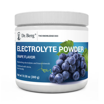 Dr. Berg Zero Sugar Hydration Keto Electrolyte Powder - Enhanced w/ 1000 mg of Potassium & Real Pink Himalayan Salt (NOT Table Salt) - Grape Flavor Hydration Drink Mix Supplement - 50 Servings Dr. Berg Nutritionals buy supplements canada