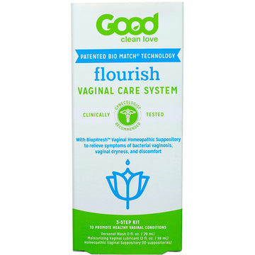 Good Clean Love Flourish Vaginal Care System, 30-Day Regimen, Relieves Itching & Irritation, Includes Personal Good Clean Love buy supplements canada