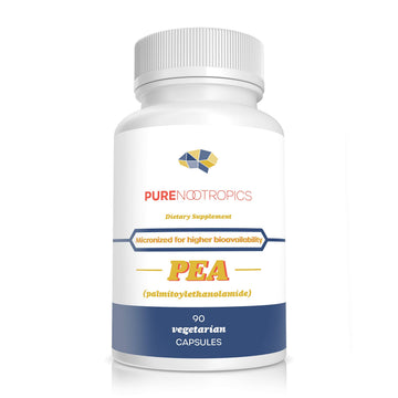 Pure Nootropics - Palmitoylethanolamide (Micronized Pea) 400 mg Capsules | 90 Veg Caps Value Pack | Supports Relief from Occasional Discomfort | Supports Immune System Pure Nootropics buy supplements canada