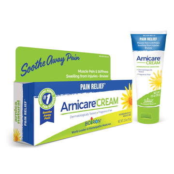 Boiron Arnicare Cream for Joint Pain, Muscle Pain, Swelling, Soreness, Stiffness, and Bruises - Fast Absorbing and Fragrance-Free - 2.5 oz Boiron buy supplements canada