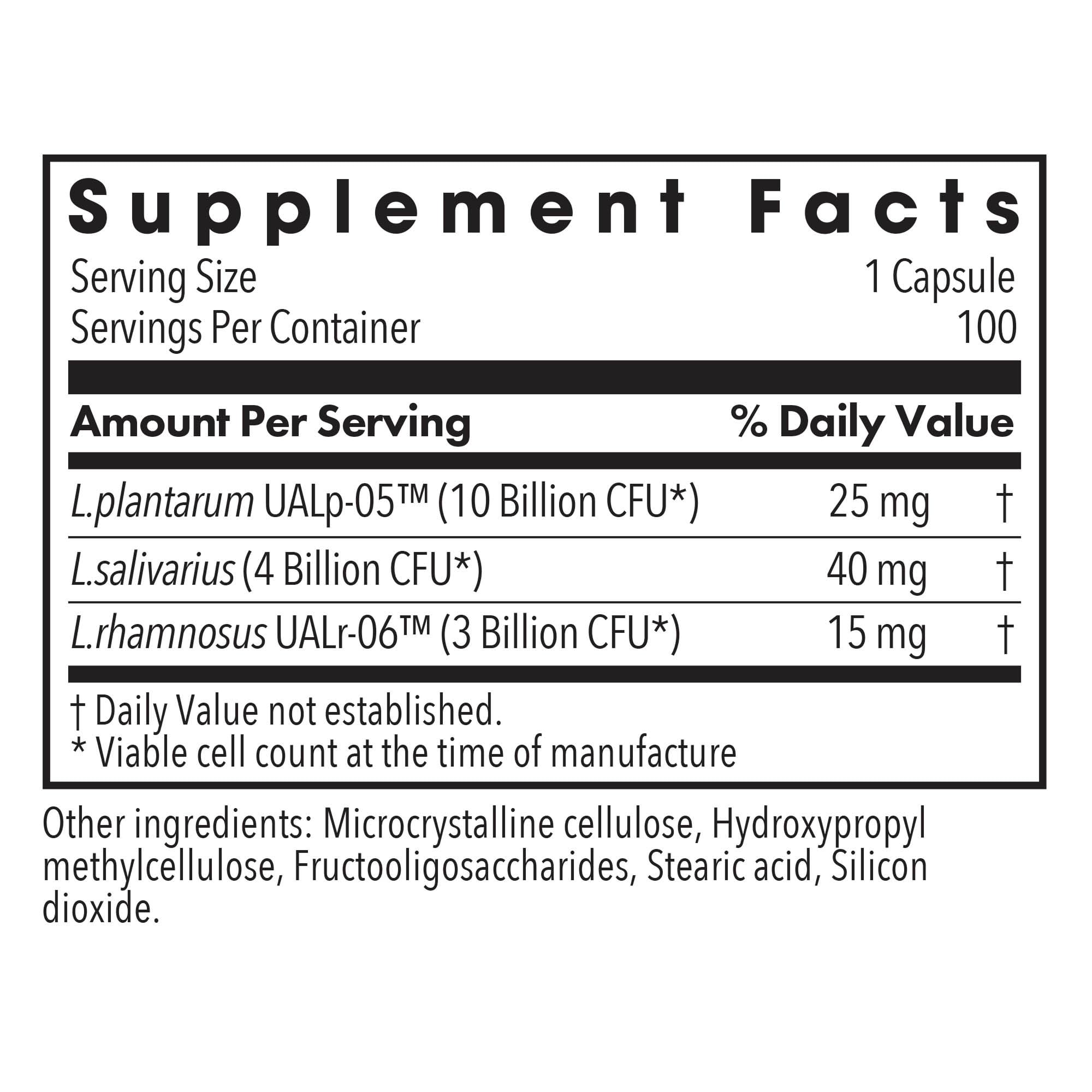Allergy Research Group Lactobacillus Supplement - Probiotics for Men & Women, Digestive Health, Gut Health, Vegetarian Capsules - 100 Count Allergy Research Group buy supplements canada