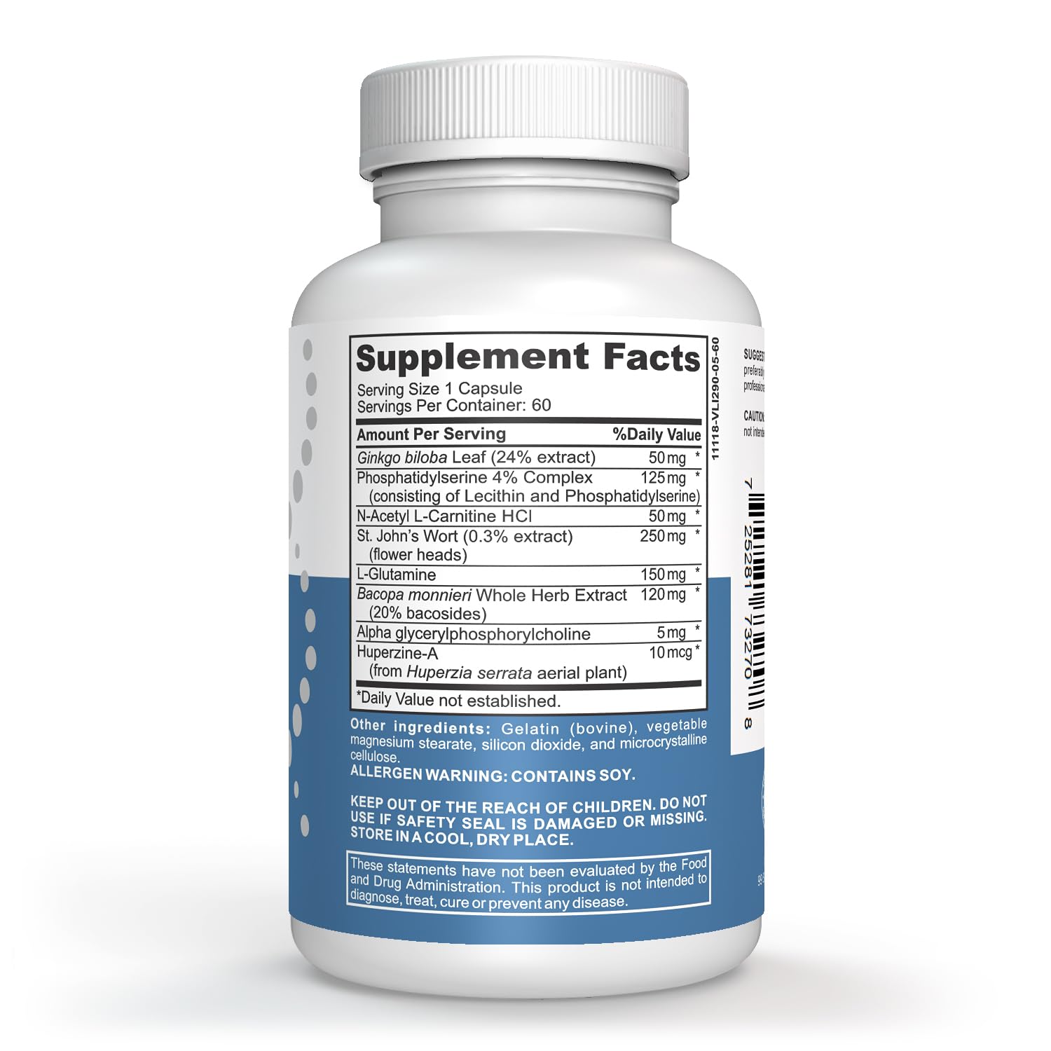 StarPass Labs Advanced Memory Formula Extreme Brain Booster, Brain Supplement for Memory, Focus and Mental Performance, Memory Vitamins for Better Brain Health 180 Capsules (3 Pack) StarPass Labs buy supplements canada