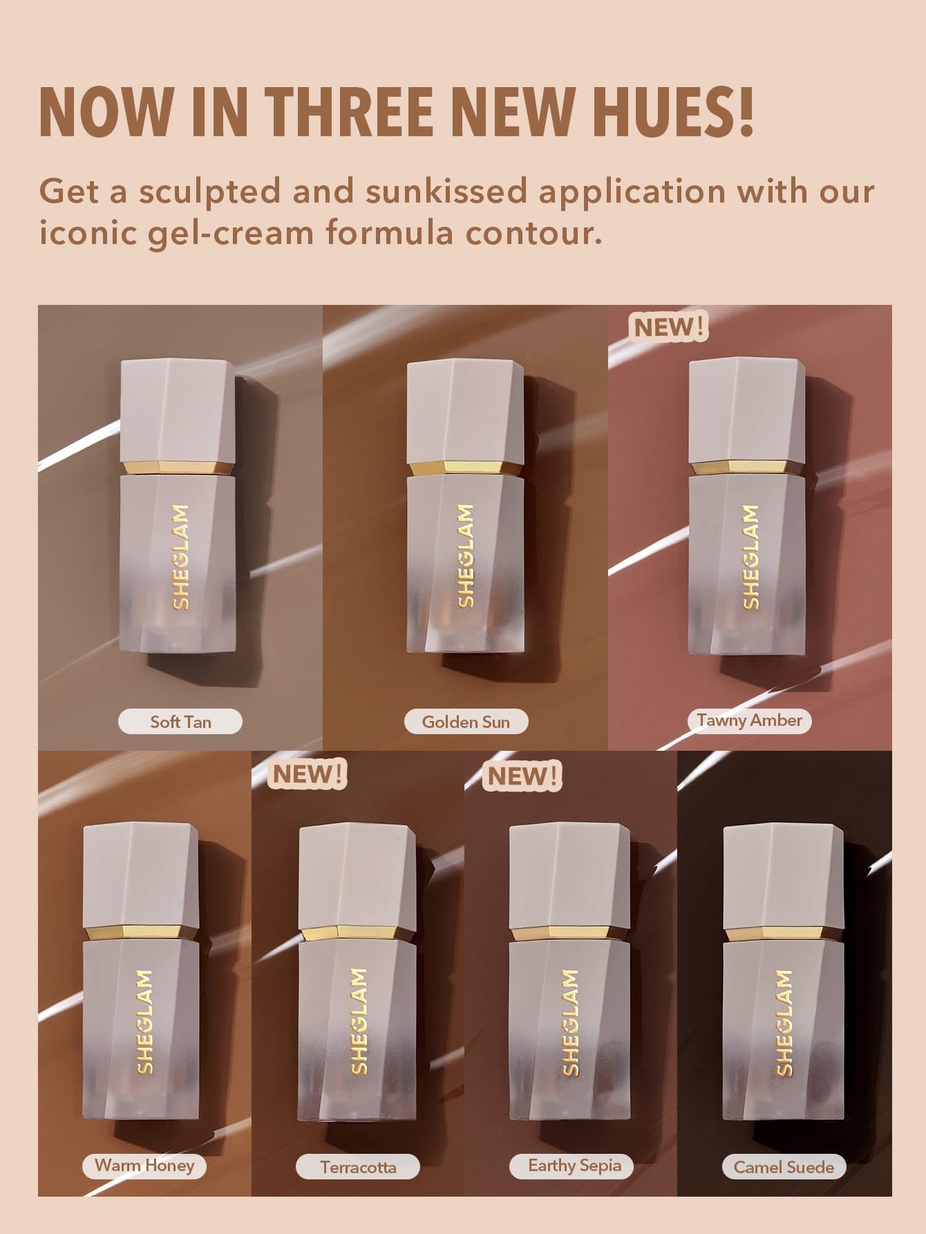 SHEGLAM Sun Sculpt Liquid Contour Stick Long Lasting Cream Bronzer Makeup-Warm Honey SHEGLAM buy supplements canada