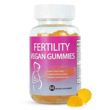 Fertility Gummies for Women to Get Pregnant Fast, Folic Acid Conception Gummies to Boost Fertility for Her, 60 Count Fertility Vitamin Gummy Support Hormone Balance, Ovulation & Period Cycle Aromlife buy supplements canada