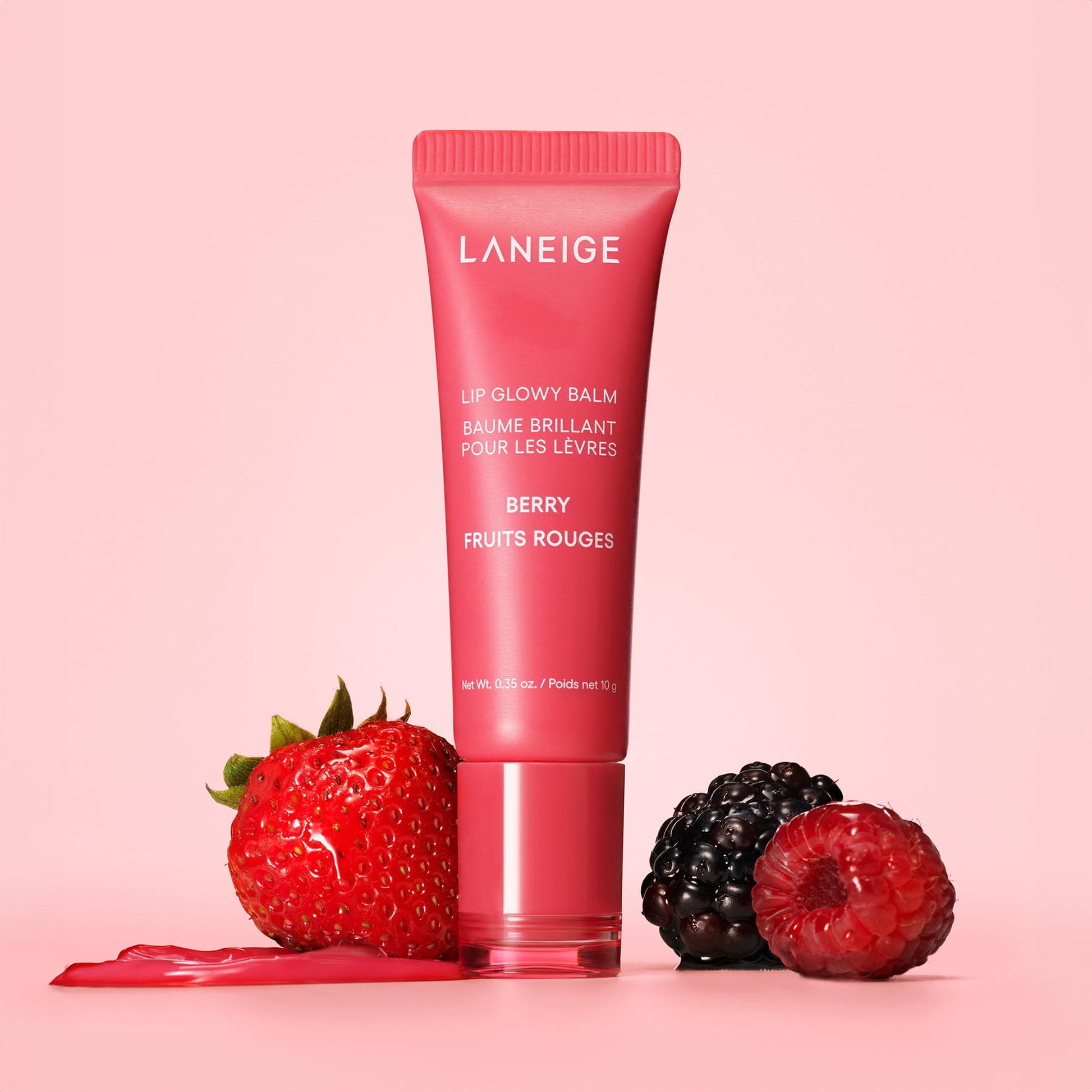 LANEIGE Lip Glowy Balm, Berry: Sheer Tinted Lip Moisturizer with Shea Butter, for Hydrating Shine & Soft Lips LANEIGE buy supplements canada