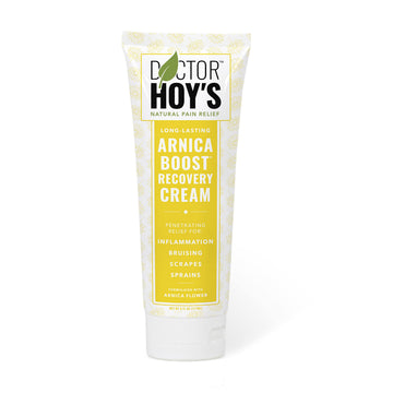 DOCTOR HOY'S Natural Arnica Boost Recovery Cream, Bruise and Muscle Pain Relief Cream, Topical Homeopathic Formula with Arnica Montana for Rapid Bruise Relief (6 Fl Oz) DOCTOR HOY'S buy supplements canada