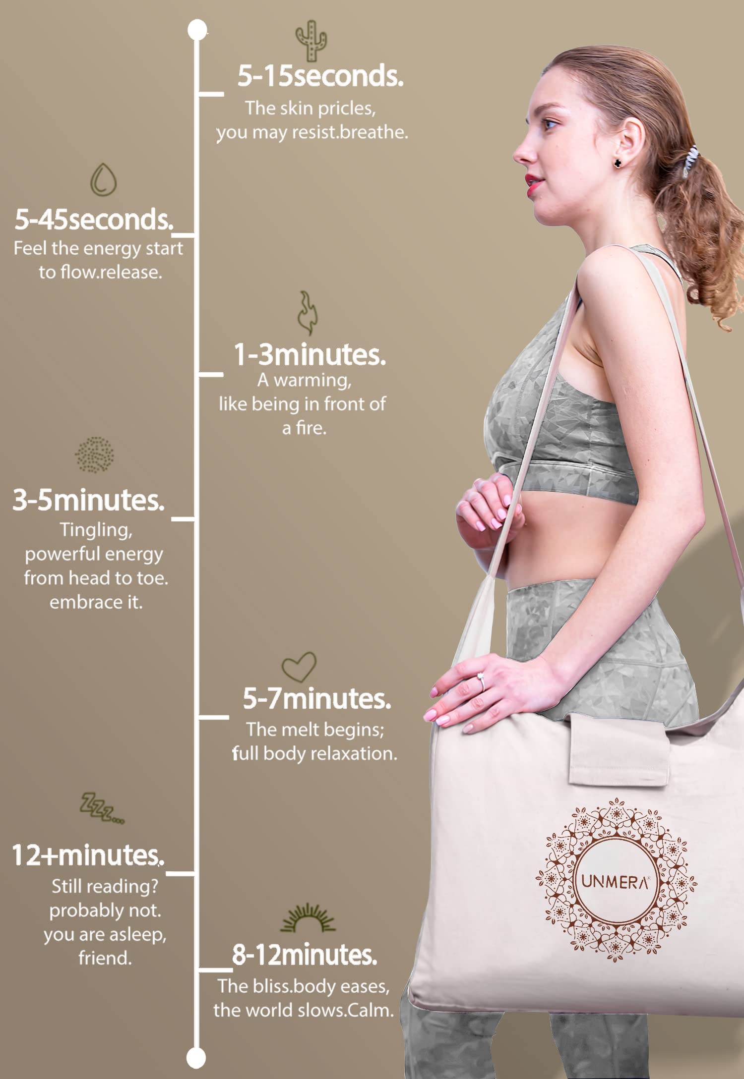 UNMERA Acupressure Mat and Pillow Set,Natural Premium Linen & Coconut Fiber Filling UNMERA buy supplements canada