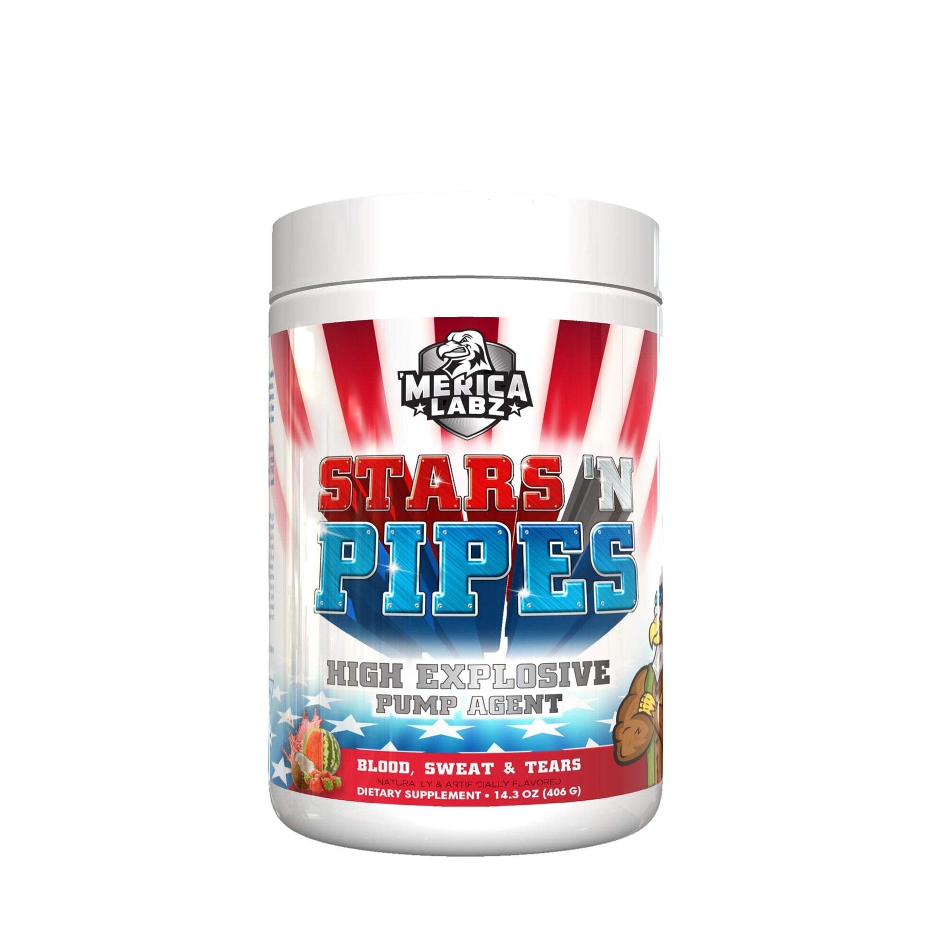 'Merica Labz Stars 'N Pipes - Blood Sweat and Tears Merica Labz buy supplements canada