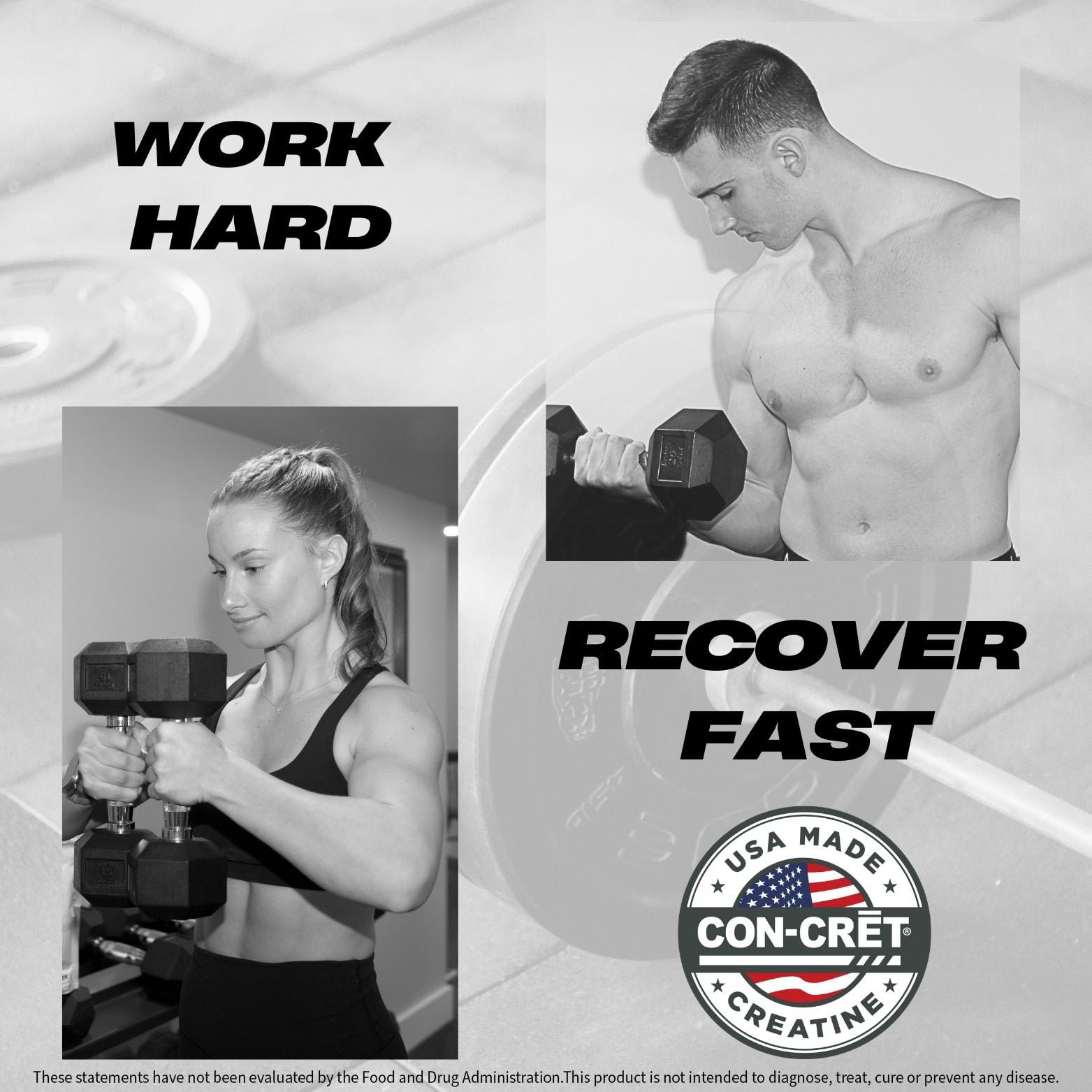 CREATINE HCl + Recovery Capsules for Men and Women, Muscle & Brain Health, Cognitive Function, Immune Support - 90 Vegetable Capsules POWER PLAY FUEL buy supplements canada