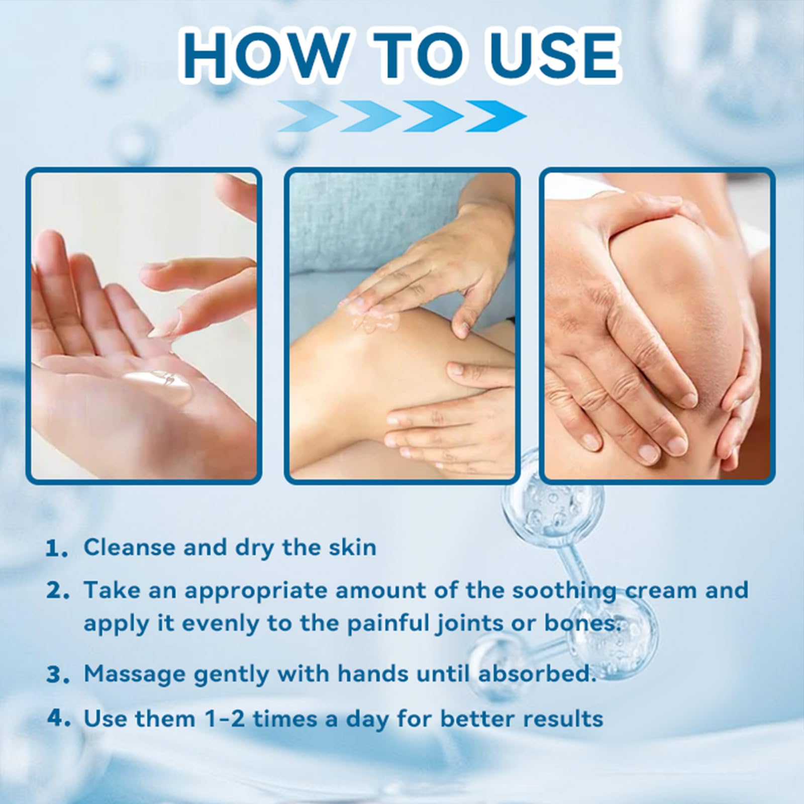 Luhaka ArthroHeal Hyaluronic Acid Joint R-epair Cream,ArthroHeal Joint Cream,Quickly relieve joint discomfort, Quickly relieve joint discomfort, suitable for joint activities throughout the body (1) Luhaka buy supplements canada