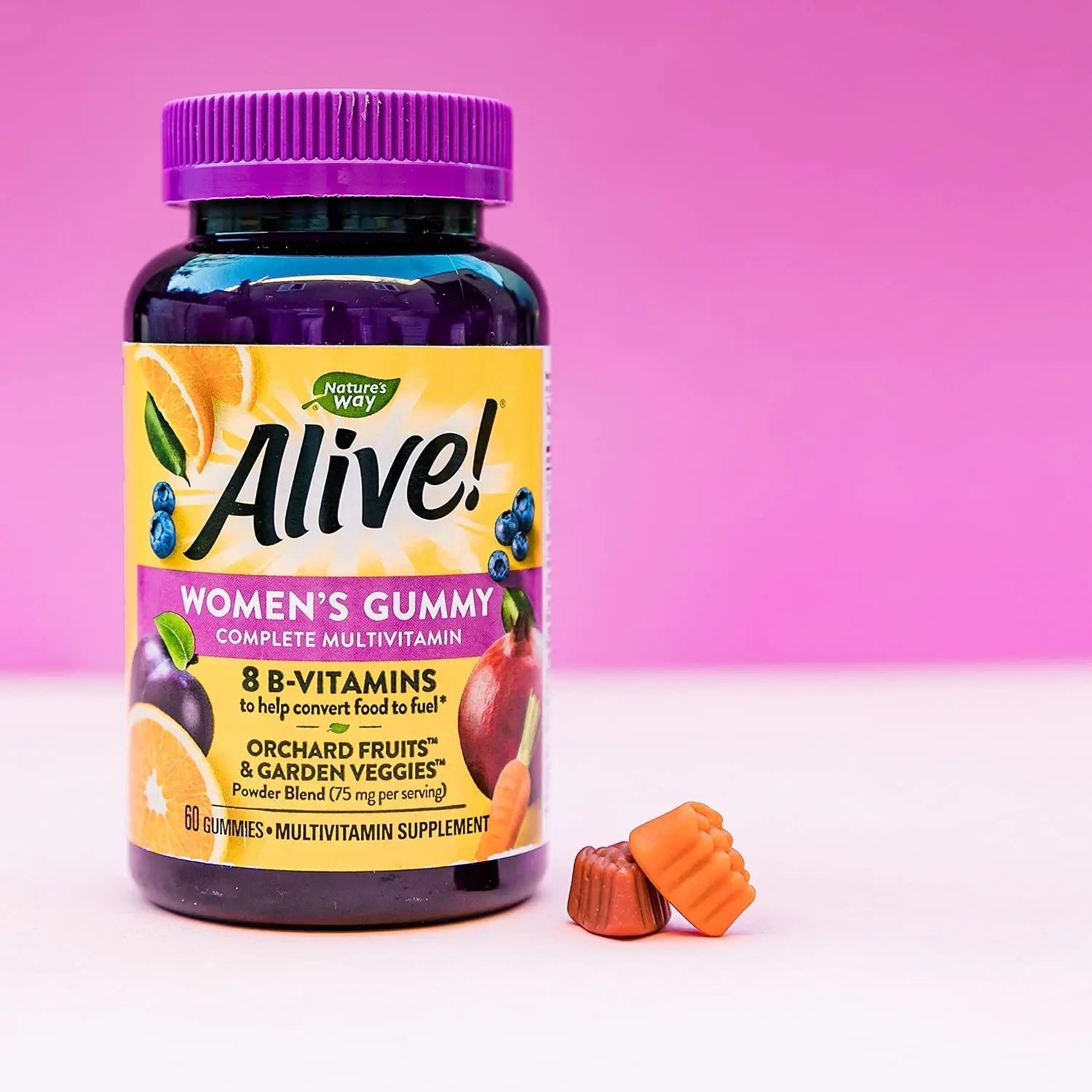 Nature's Way Alive! Women’s Gummy Multivitamin, 16 Vitamins & Minerals, Energy Metabolism*, Hair Skin & Nails Nature's Way buy supplements canada