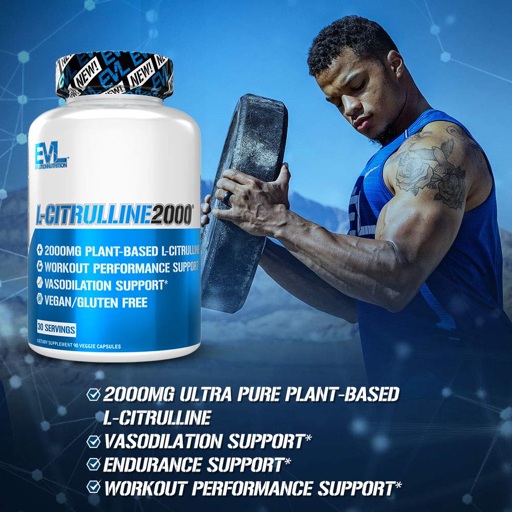 Evlution L-Citrulline2000 Nitric Oxide Supplement for Men Nutrition High Strength L Citrullin Evlution buy supplements canada