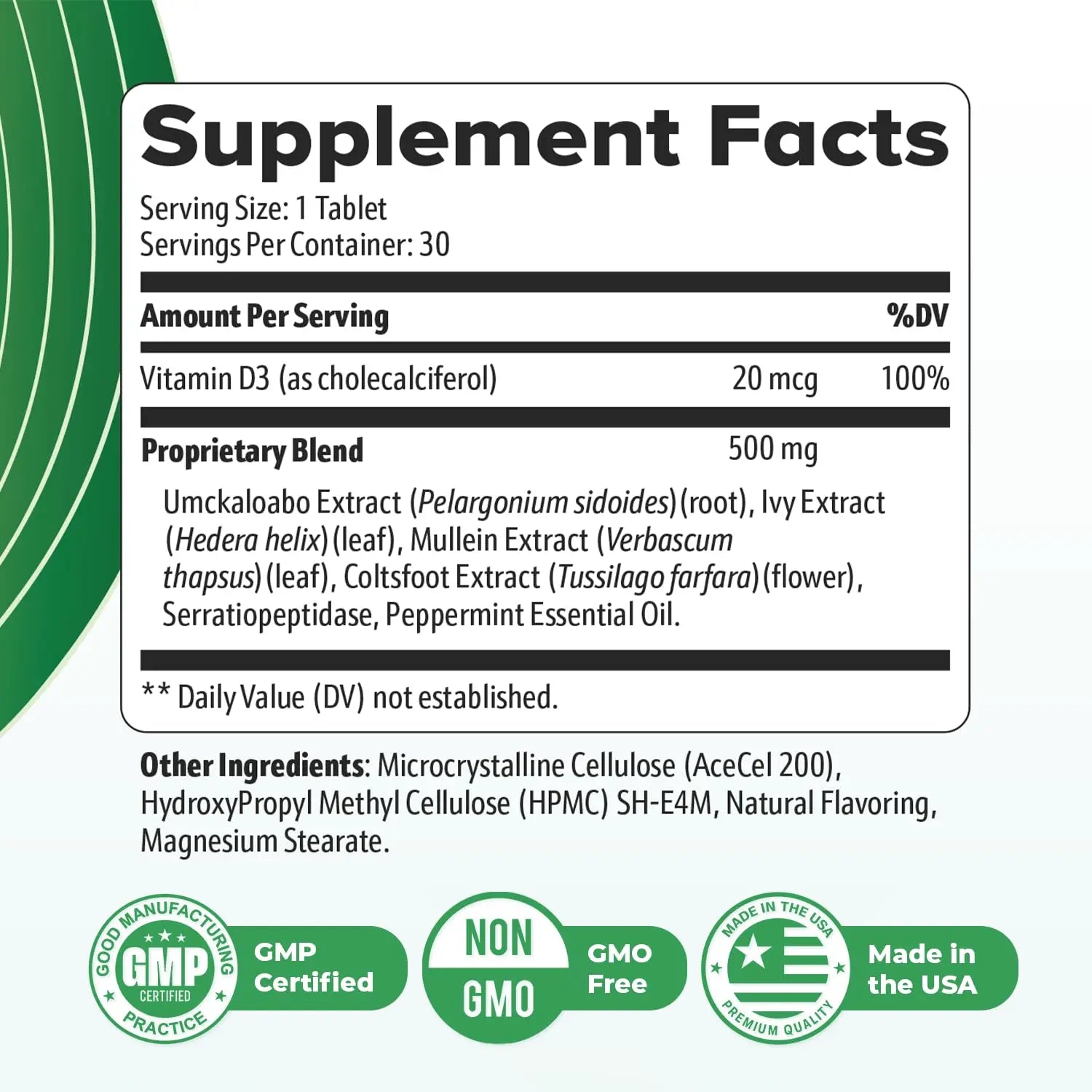 Nature’s NutriWave LungExpand Pro – Natural Daily Wellness for Overall Support – Made in USA, Non-GMO – Easy to Take – GMP Certified – 30 Tablets, 1 Month Supply Nature’s NutriWave buy supplements canada