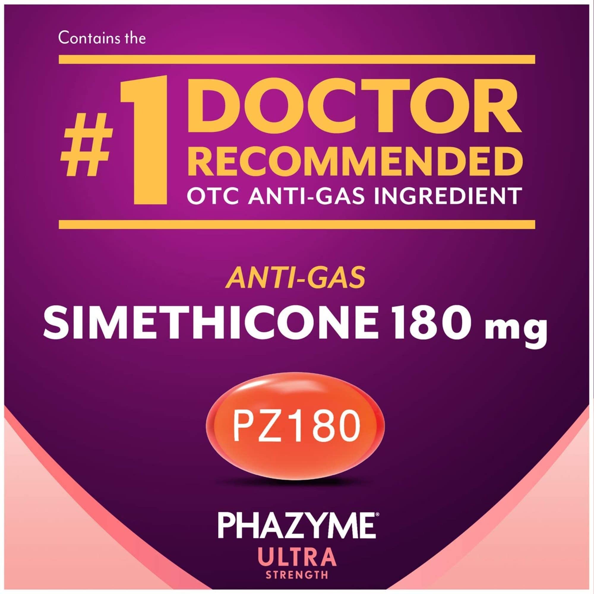 Phazyme Ultra Strength Gas & Bloating Relief, Works in Minutes, 12 Fast Gels, 3 Pack Phazyme buy supplements canada