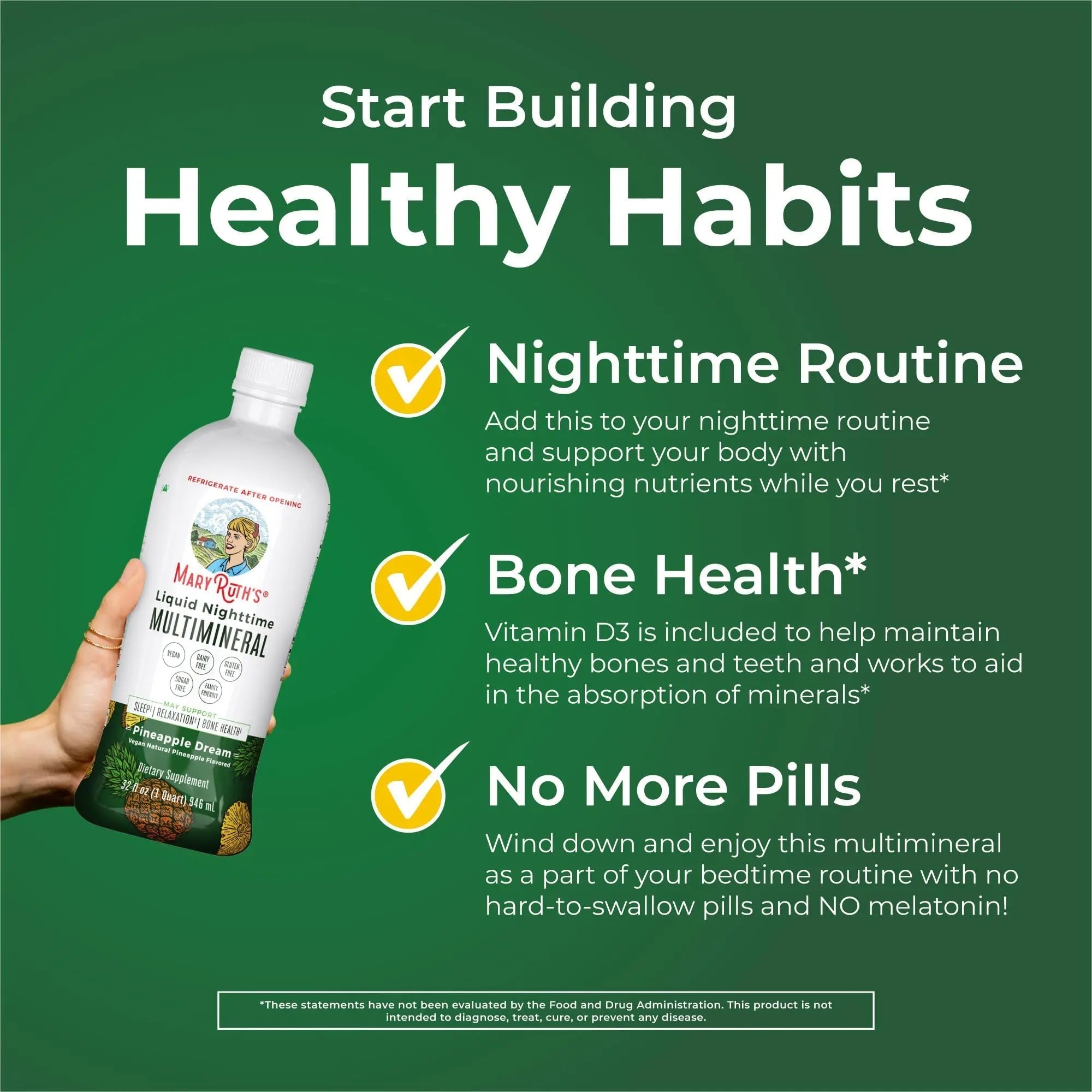 MaryRuth's Multivitamin Gummies for Women (Cherry & Raspberry) & Liquid Nighttime Multimineral (Pineapple) | Clean Label Project Verified MARYRUTH'S buy supplements canada