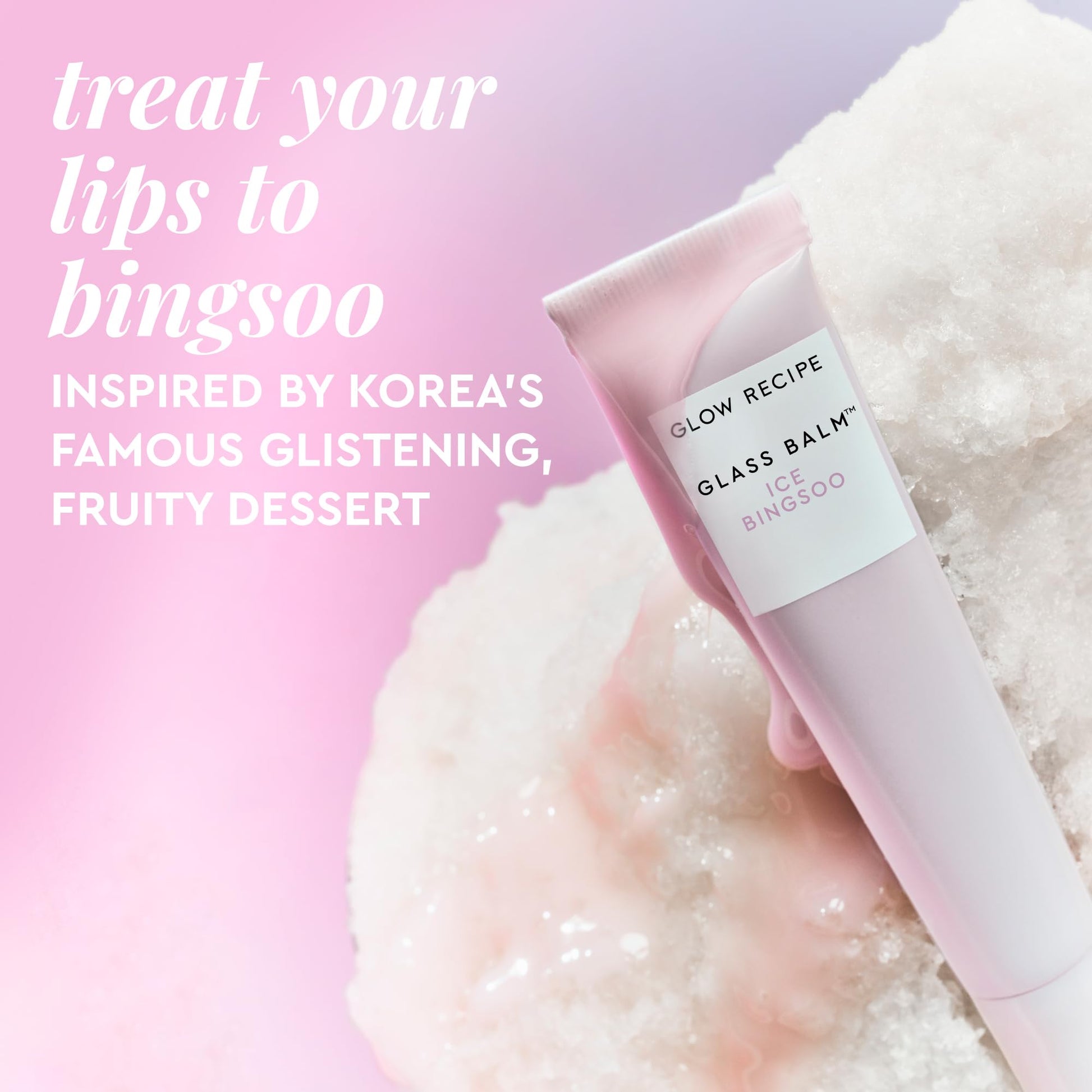 Glow Recipe Glass Balm Lip Treatment - 12Hr Hydrating Lip Balm & Moisturizer with Hyaluronic Acid to Smooth Glow Recipe buy supplements canada