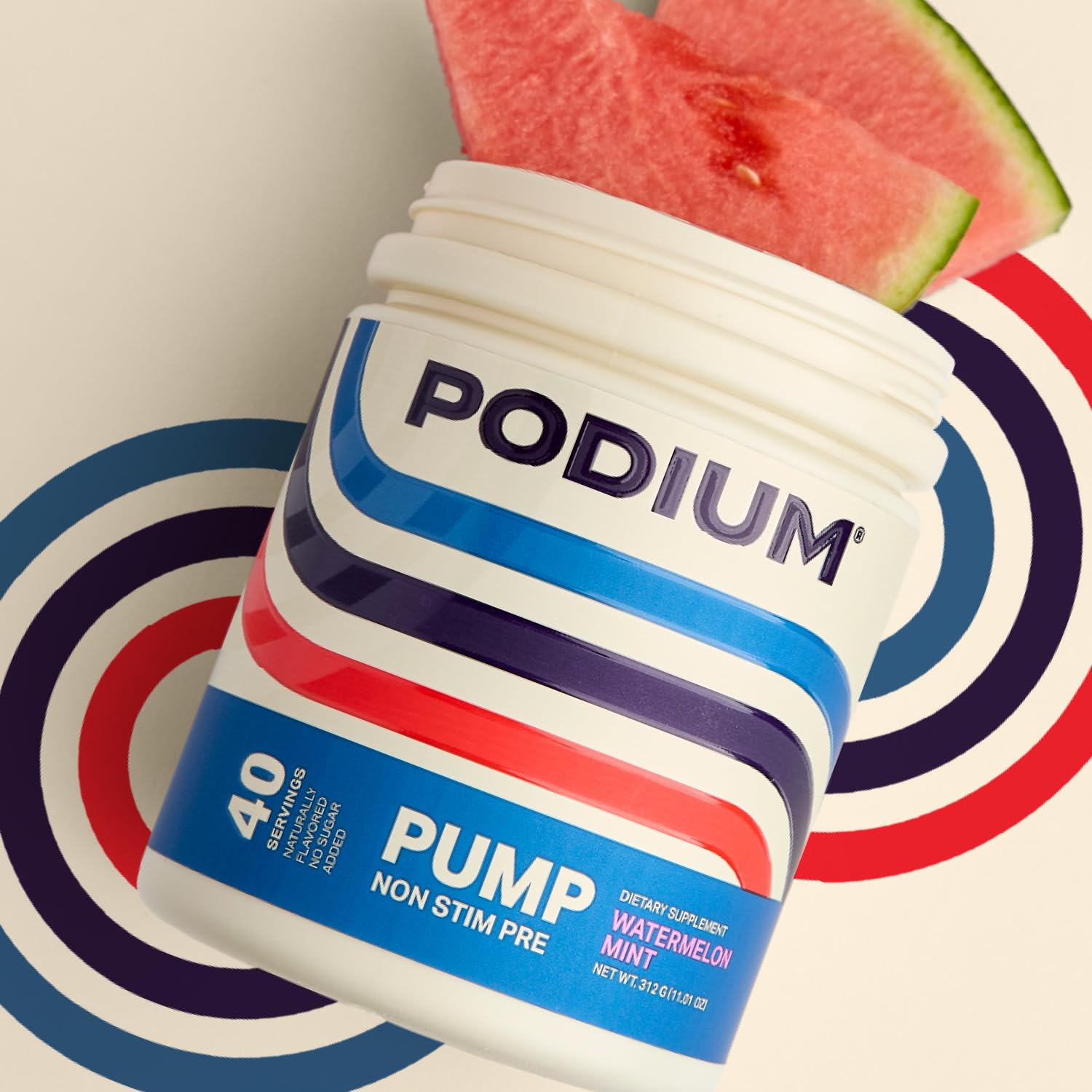 Podium Nutriton, Pump, Stimulant Free Pre-Workout, 40 Servings (Watermelon Mint) Podium Nutrition buy supplements canada