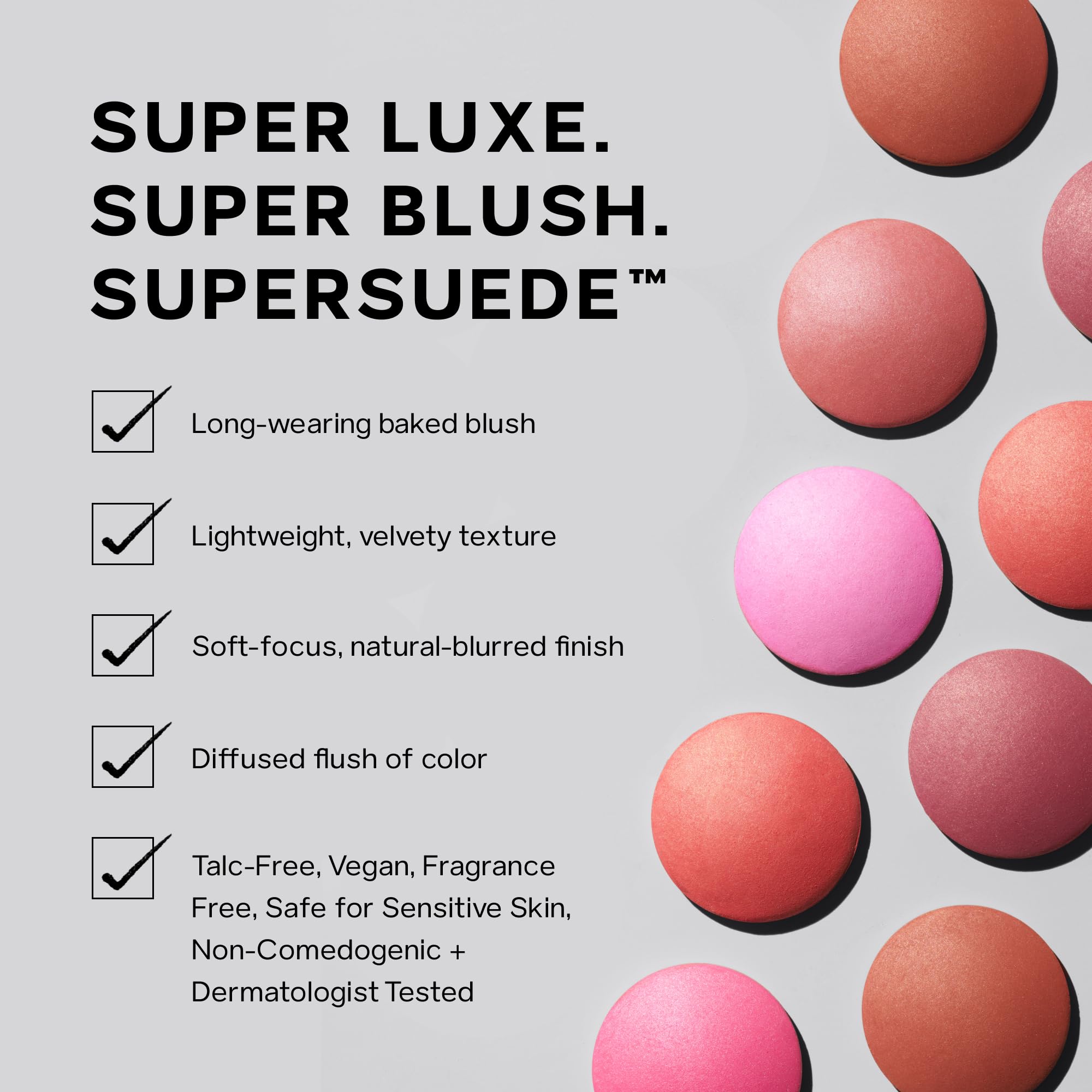 Saie Cheek Flush Duo - Dew Liquid Blush (.40 oz, Lady), SuperSuede Baked Powder Blush (.01 oz, Mia) - Layerable, Skin-Nourishing Blushes for a Seamless Radiant Finish Saie buy supplements canada