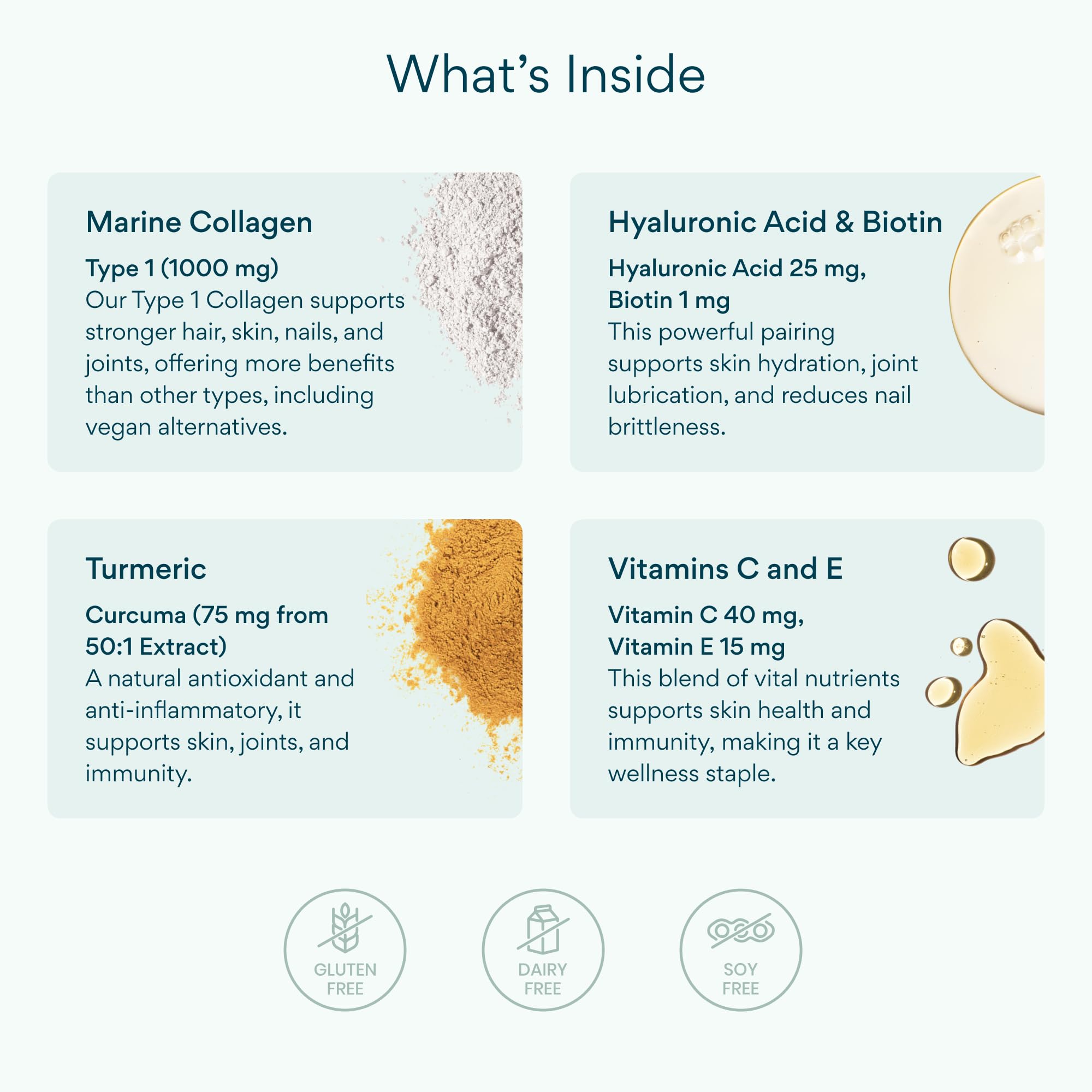 Bettervits Collagen Peptides Complex with Hyaluronic Acid & Turmeric | Hydrolyzed Marine Collagen Supplements for Women & Men | Collagen with Vitamin C Bettervits buy supplements canada