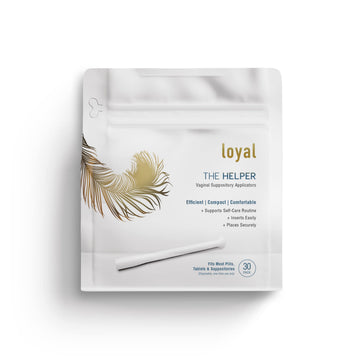Loyal The Helper Suppository Applicators | Efficient | Compact | Comfortable | Fits Most Brands, Pills, Tablets and Boric Acid Suppositories (30-Pack) Loyal buy supplements canada