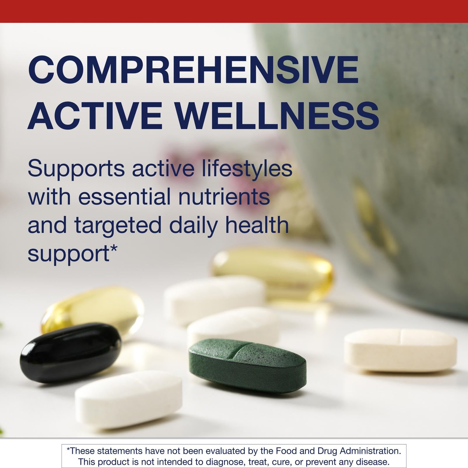 Metagenics Wellness Essentials Active Daily Packs - with Glucosamine, Chondroitin, MSM, Magnesium, Vitamin C & Omega-3* - Supports Mobility, Cartilage & Bone Health* - 30 Packets Metagenics buy supplements canada