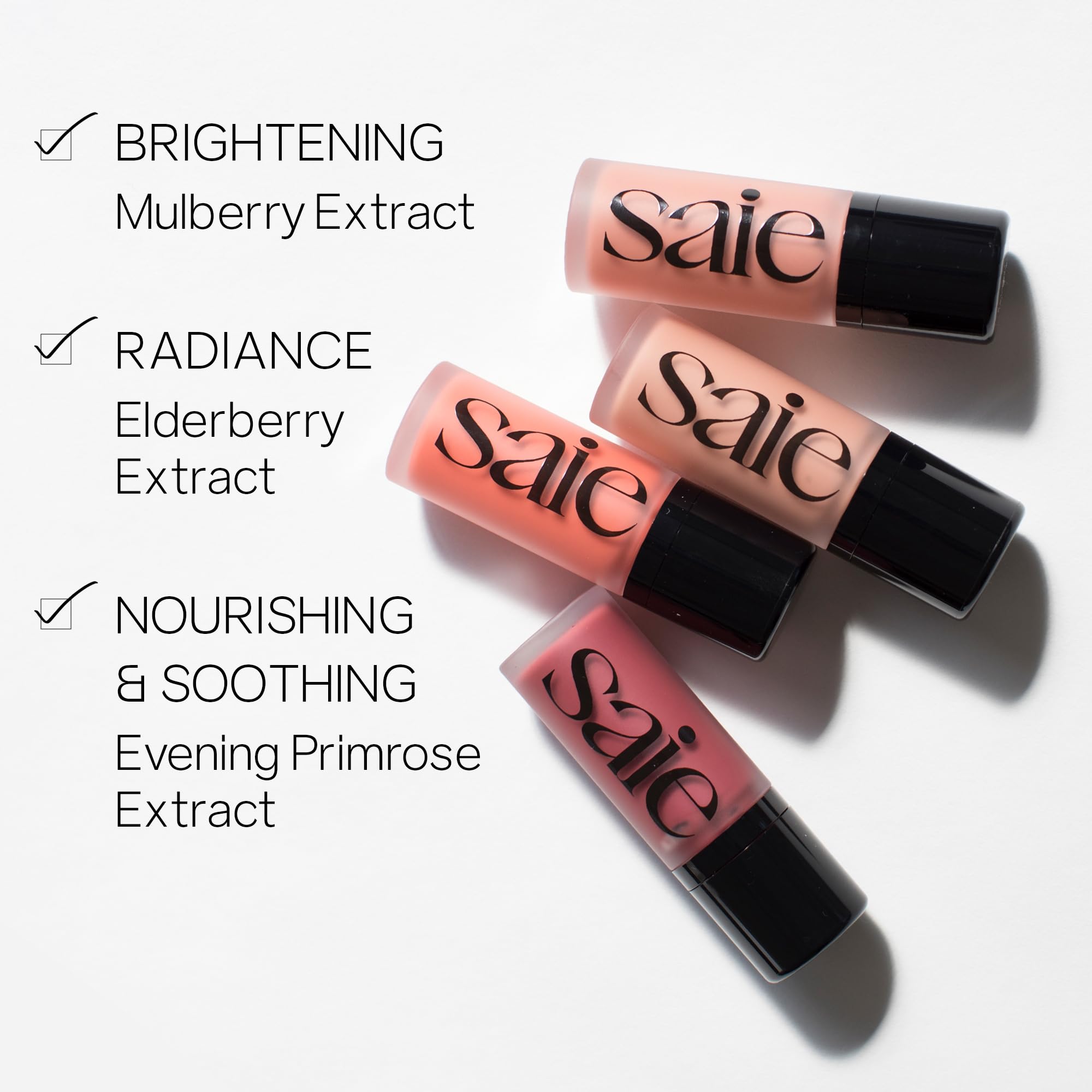 Saie Cheek Flush Duo - Dew Liquid Blush (.40 oz, Dreamy), SuperSuede Baked Powder Blush (.01 oz, Grazie) - Layerable, Skin-Nourishing Blushes for a Seamless Radiant Finish Saie buy supplements canada