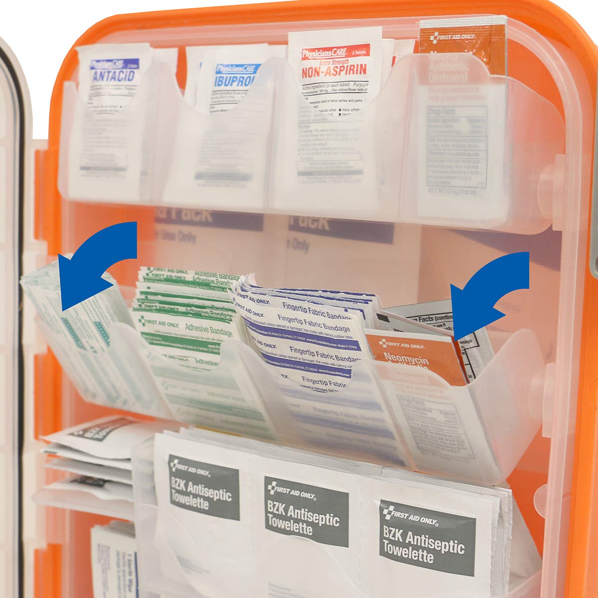 336 Piece First Aid Kit, Plastic Case 24/7 First Aid buy supplements canada