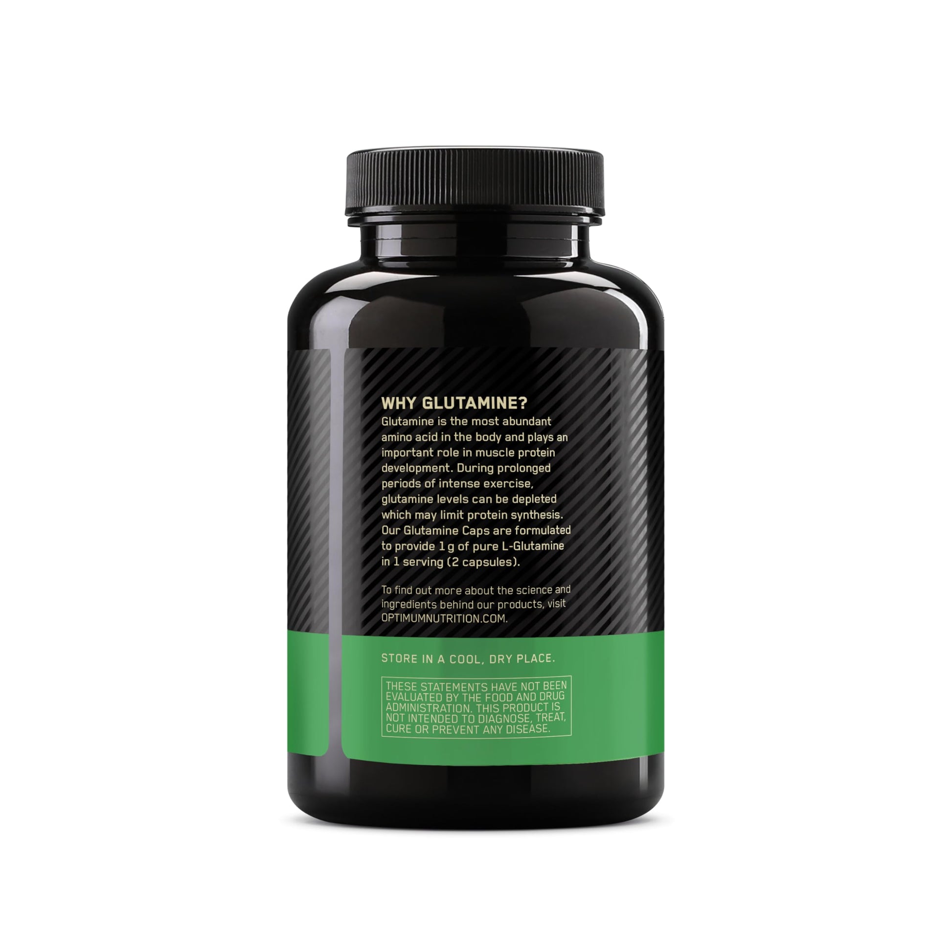 Optimum Nutrition L-Glutamine Muscle Recovery Capsules, 1000mg, 240 Count (Package May Vary) Optimum Nutrition buy supplements canada