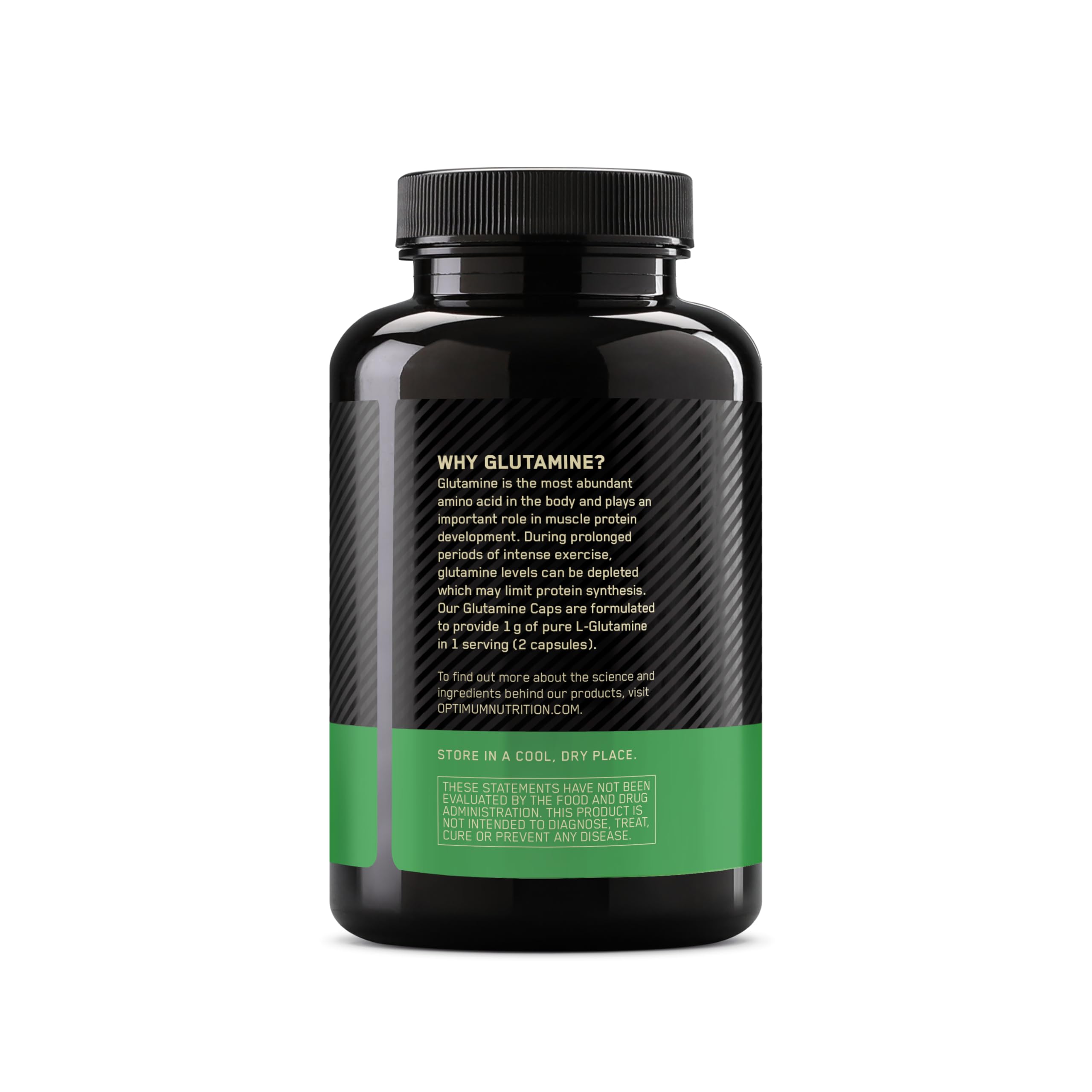 Optimum Nutrition L-Glutamine Muscle Recovery Capsules, 1000mg, 240 Count (Package May Vary) Optimum Nutrition buy supplements canada