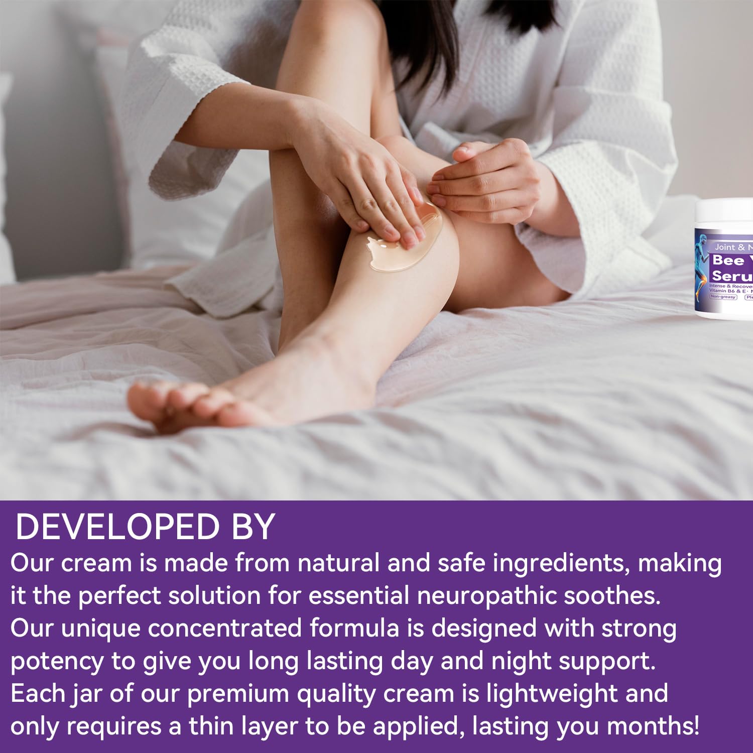 Cedonivor Bee Venom Joint Cream, Joint & Muscle Soothing, Bee Venom Cream for Back, Knee, Hands, Neck, Feet Cedonivor buy supplements canada