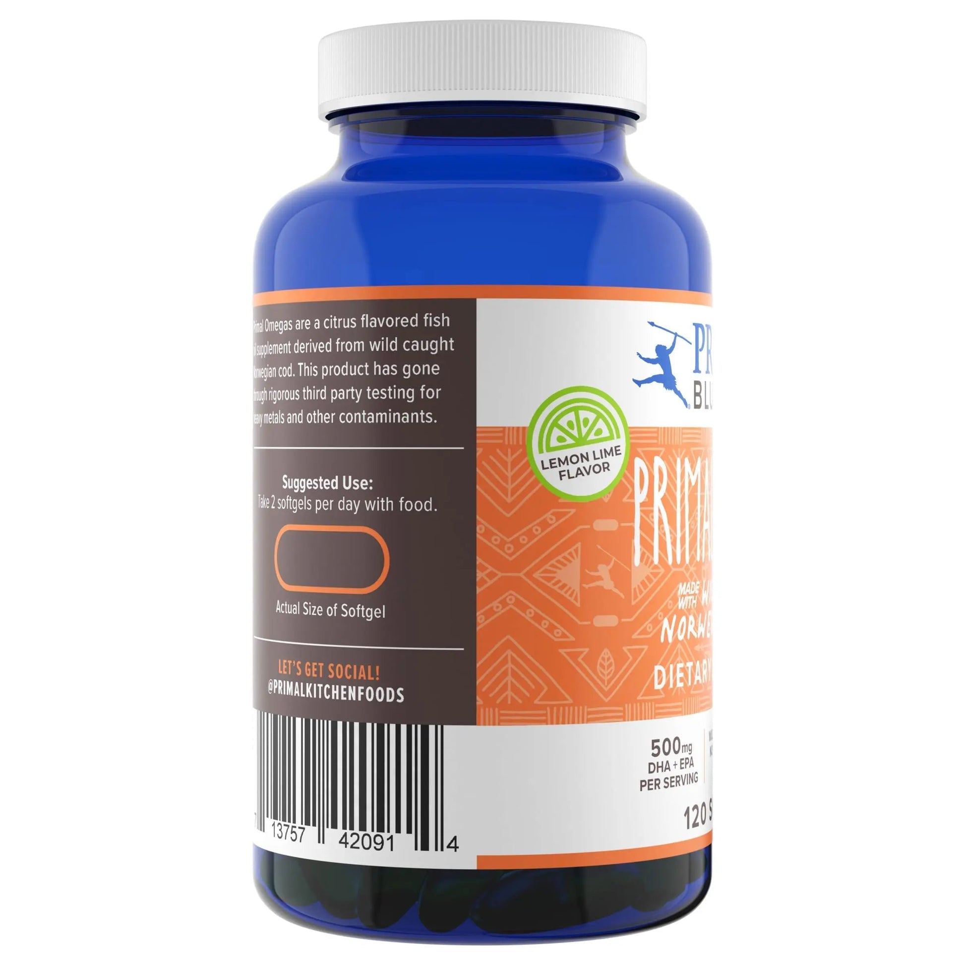 Primal Blueprint Primal Omegas, Omega-3 Fatty Acid Daily Supplement, 120 Count Primal Blueprint buy supplements canada