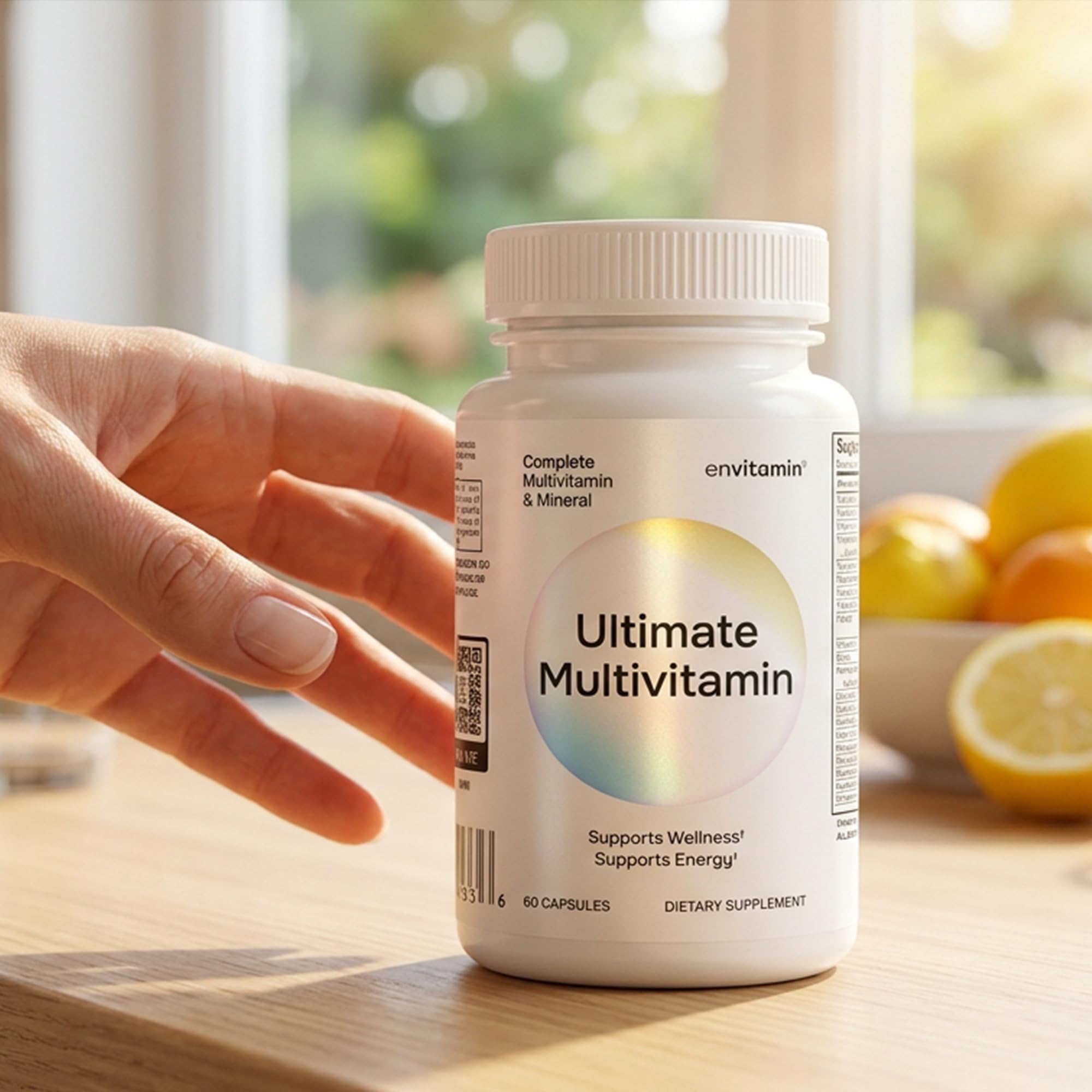 envitamin Ultimate Multivitamin Multimineral and Superfood with 42 Fruit and Vegetable Blend, 60 Count envitamin buy supplements canada